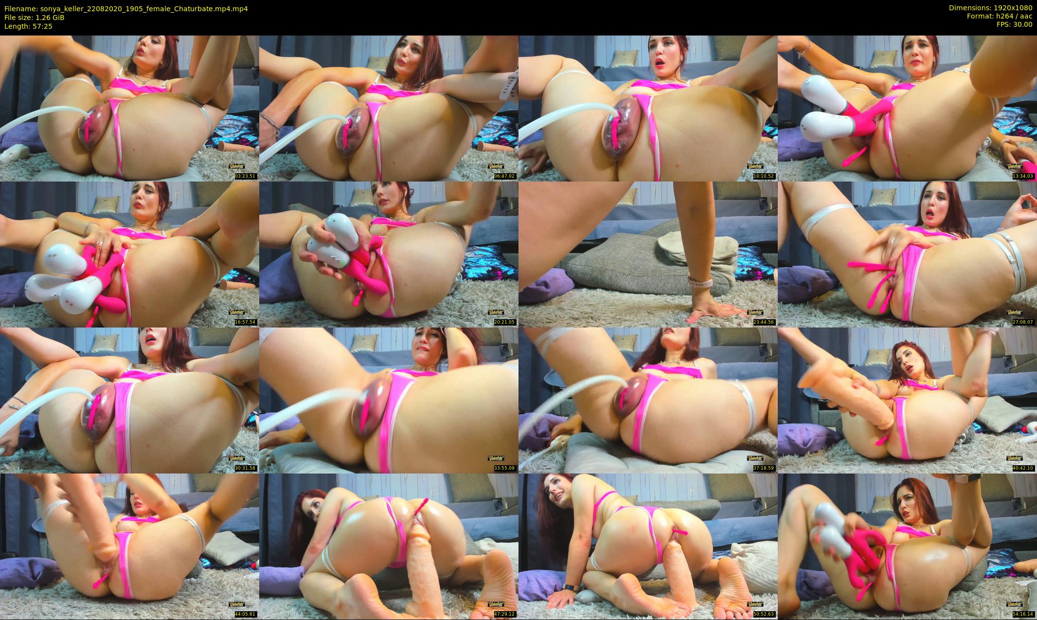 sonya_keller — 58 minute Chaturbate female cam show recording, 1080p, Aug 22, 2020