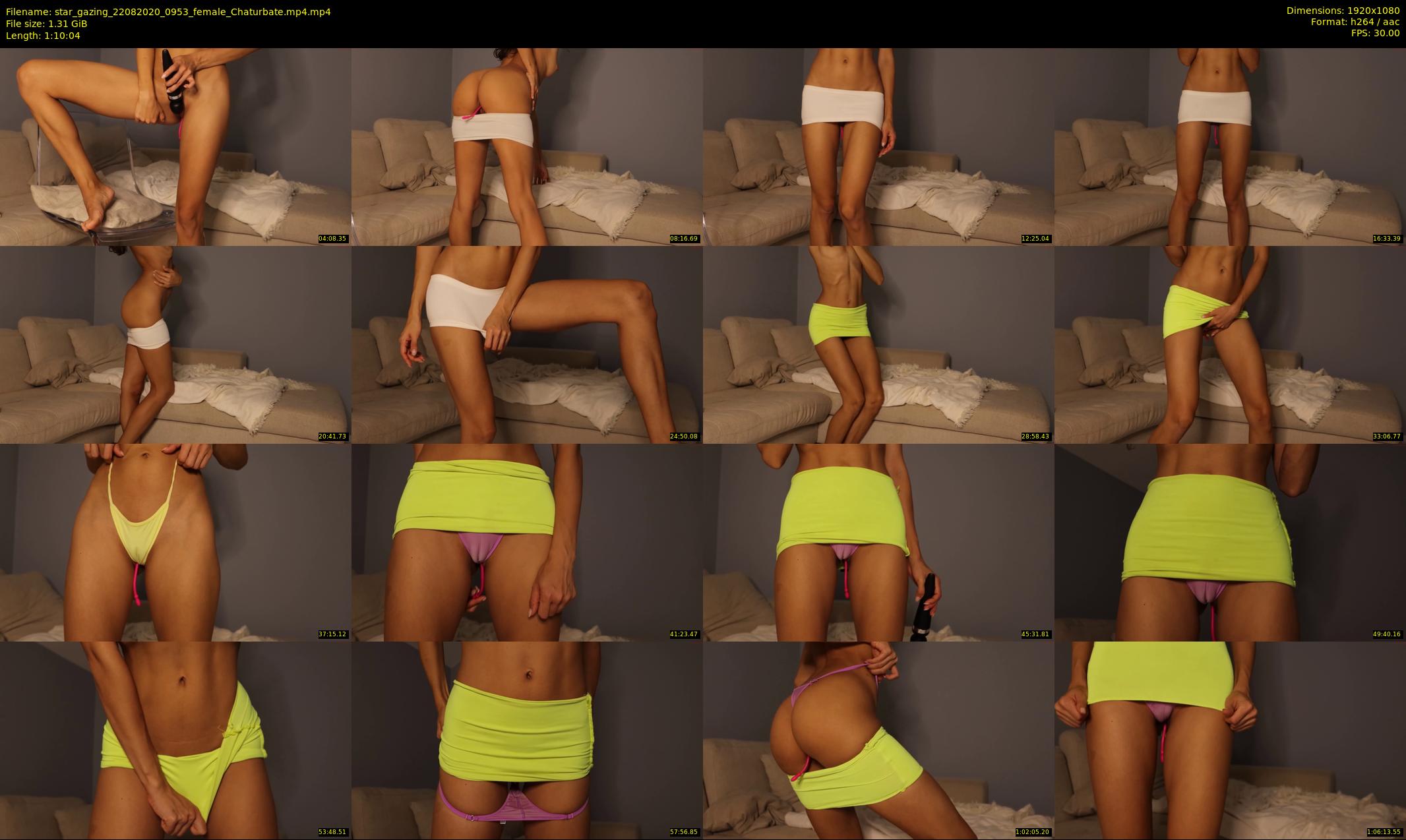 star_gazing — 71 minute Chaturbate female cam show recording, 1080p, Aug 22, 2020