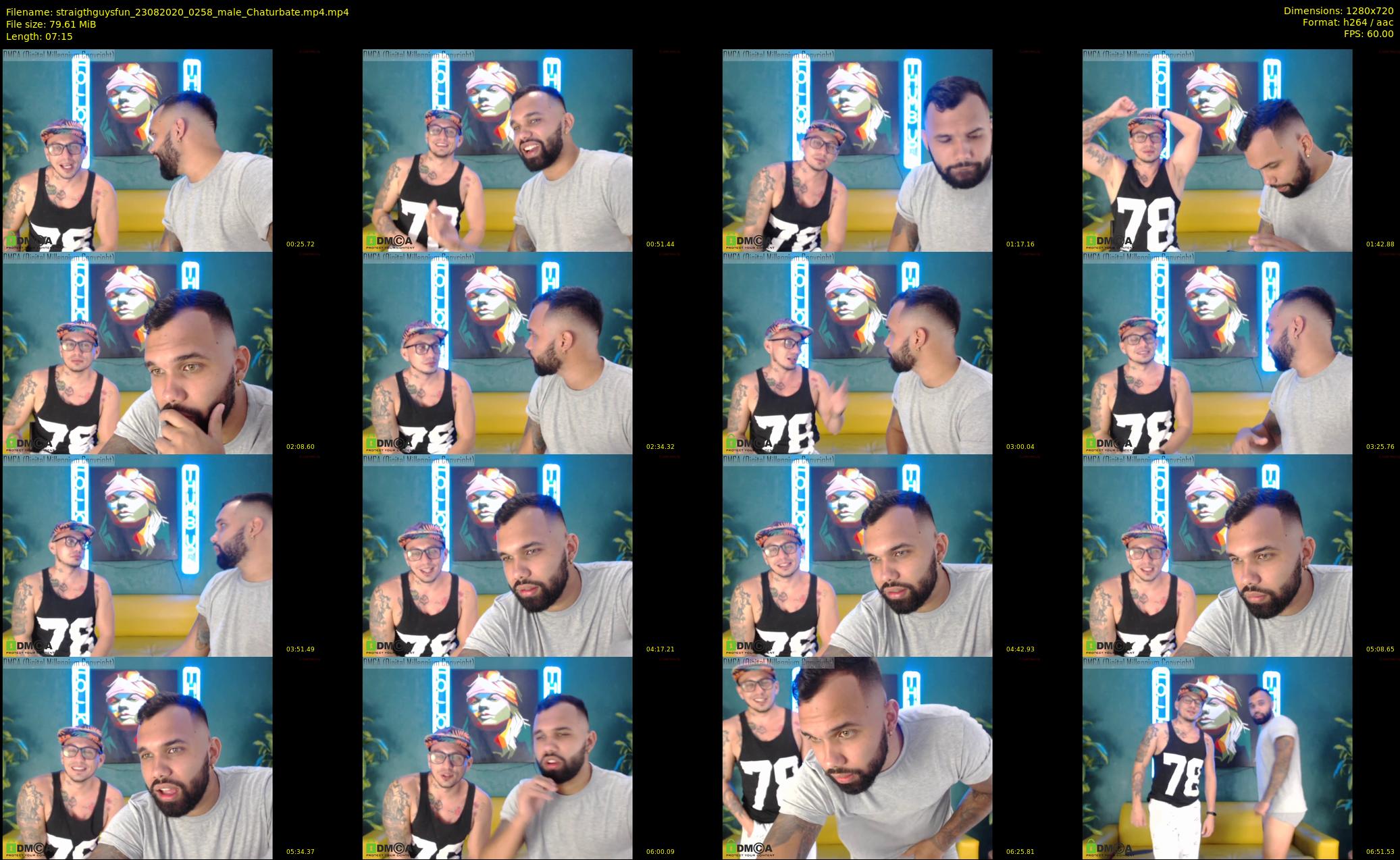 straigthguysfun — 8 minute Chaturbate male cam show recording, 720p, Aug 23, 2020