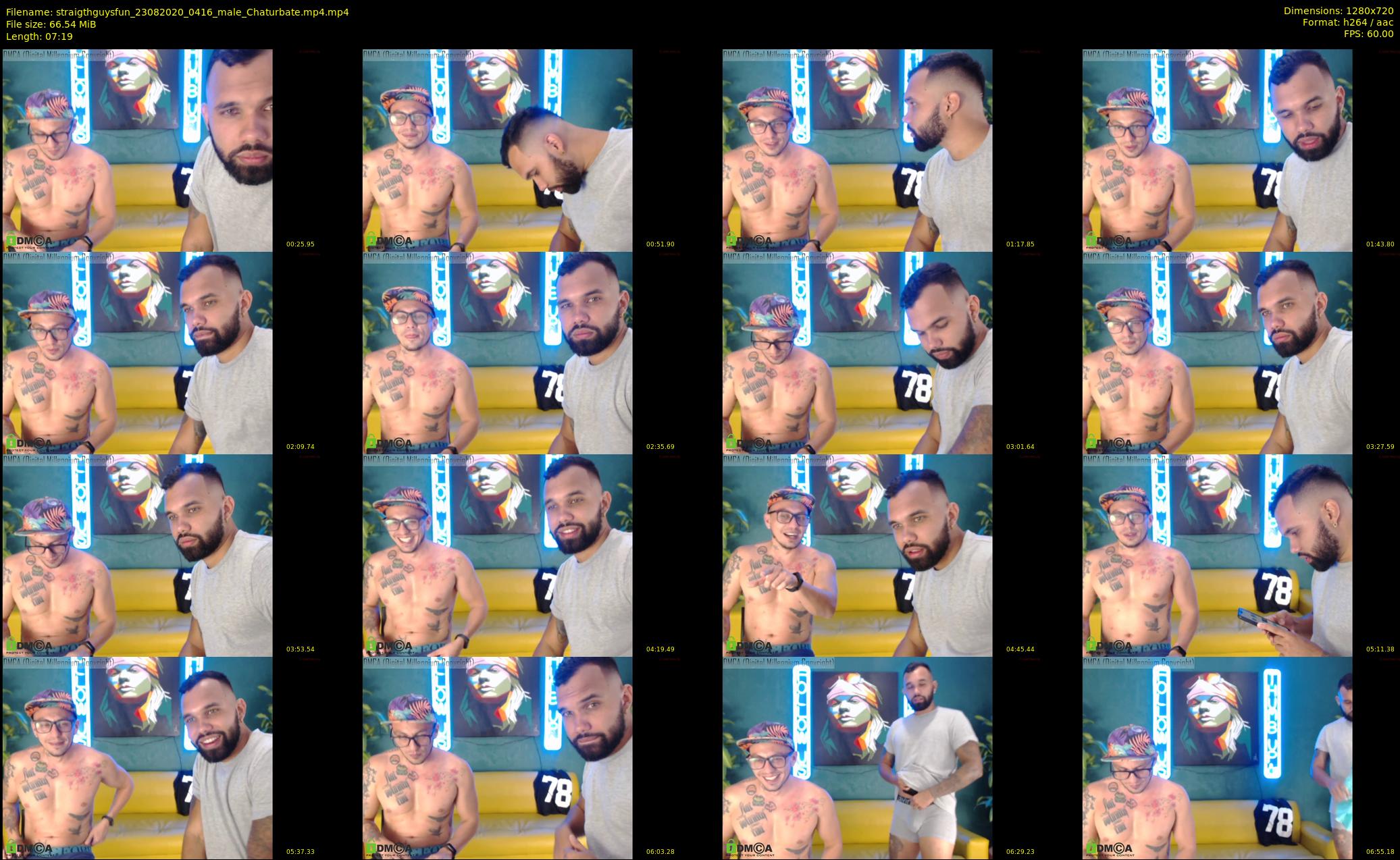 straigthguysfun — 8 minute Chaturbate male cam show recording, 720p, Aug 23, 2020