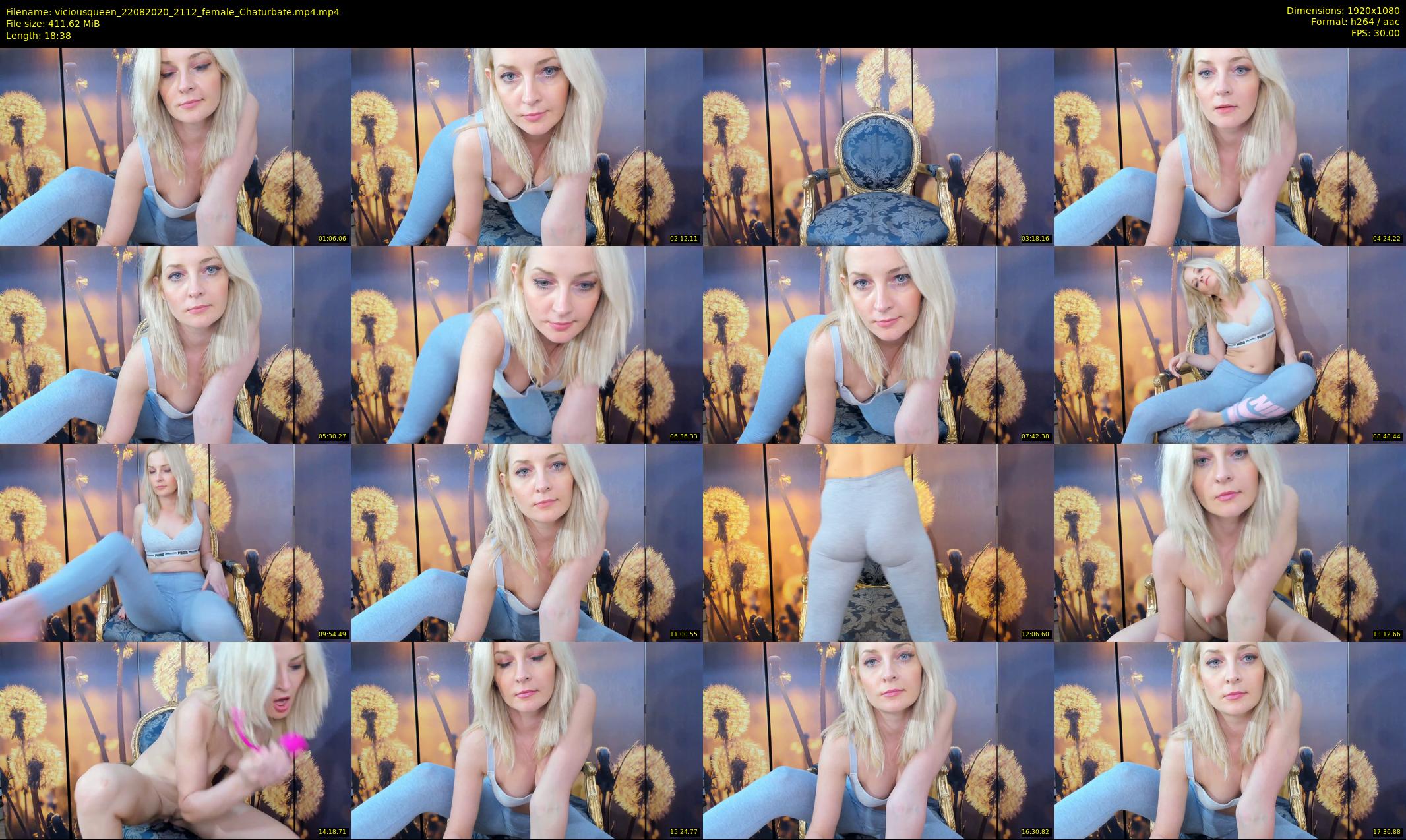 viciousqueen — 19 minute Chaturbate female cam show recording, 1080p, Aug 22, 2020