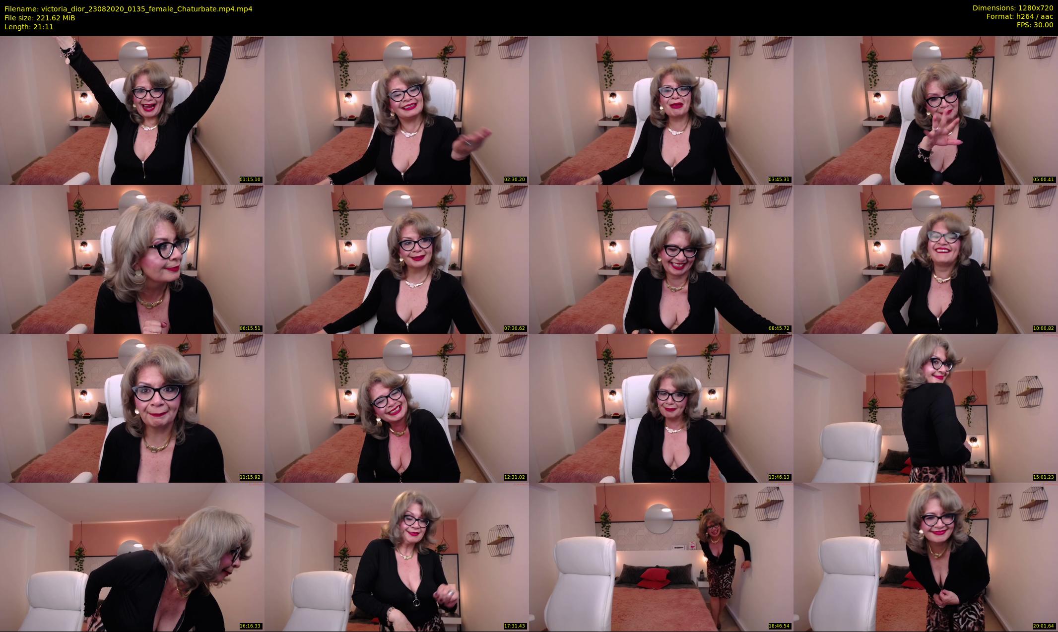 victoria_dior — 22 minute Chaturbate female cam show recording, 720p, Aug 23, 2020