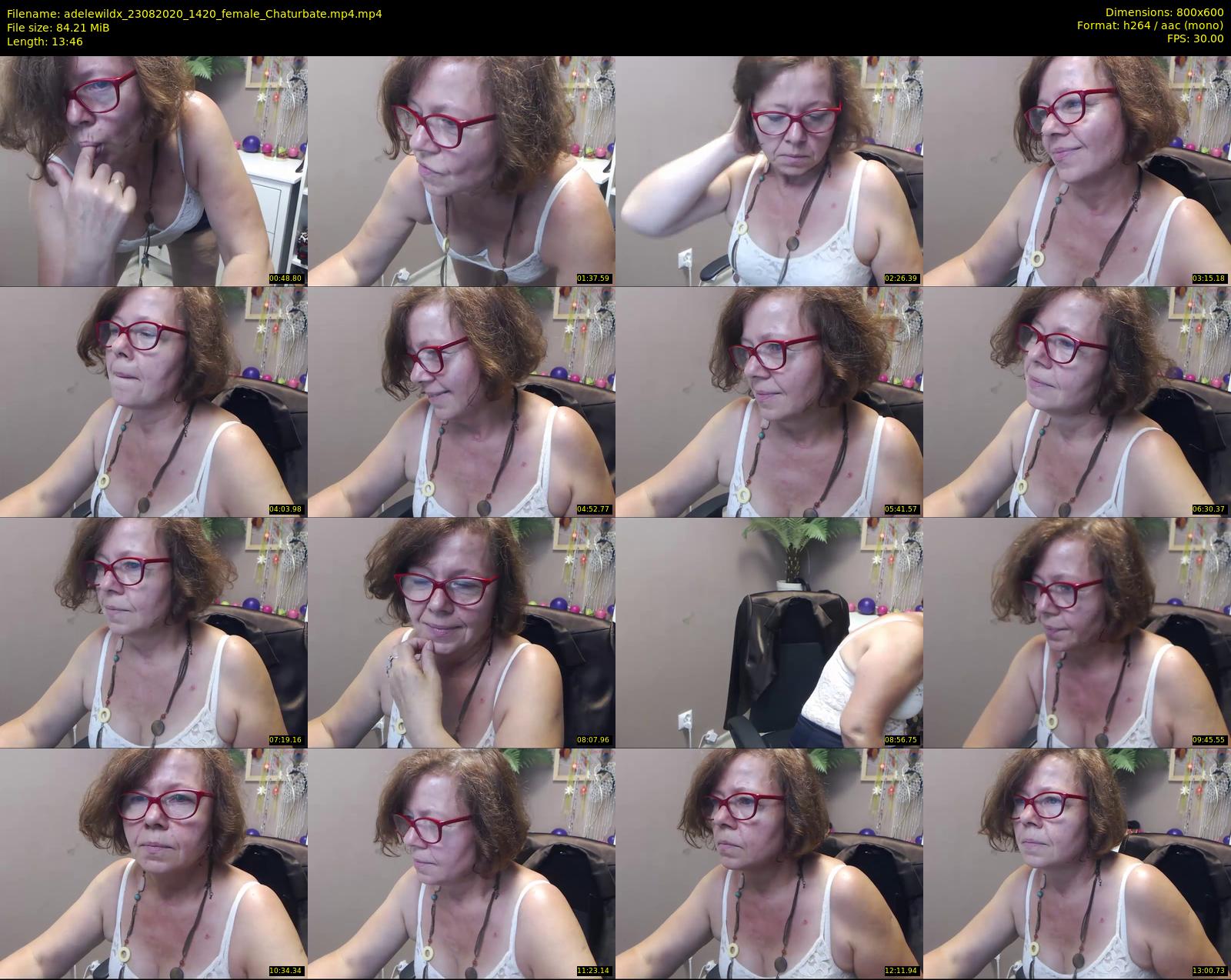 adelewildx — 14 minute Chaturbate female cam show recording, 480p, Aug 23, 2020