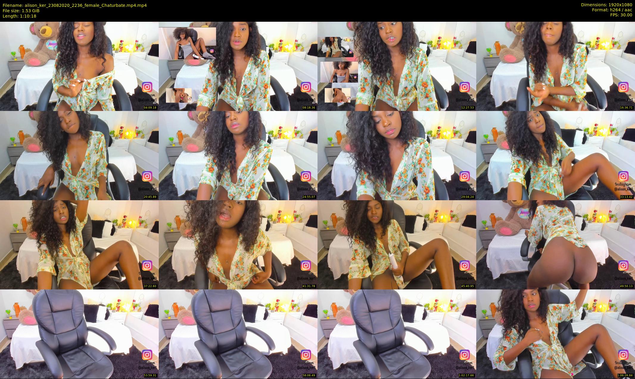 alison_ker — 71 minute Chaturbate female cam show recording, 1080p, Aug 23, 2020