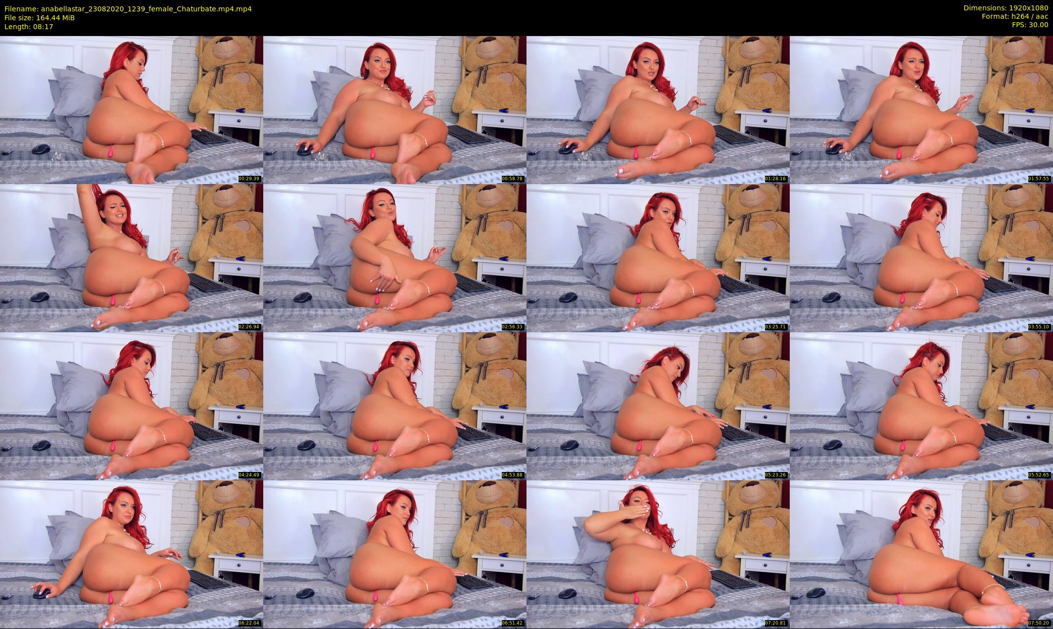 anabellastar — 9 minute Chaturbate female cam show recording, 1080p, Aug 23, 2020