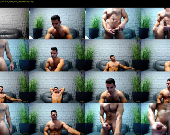 antoniovalentinidiamond — 45 minute Chaturbate male cam show recording, 480p, Aug 24, 2020