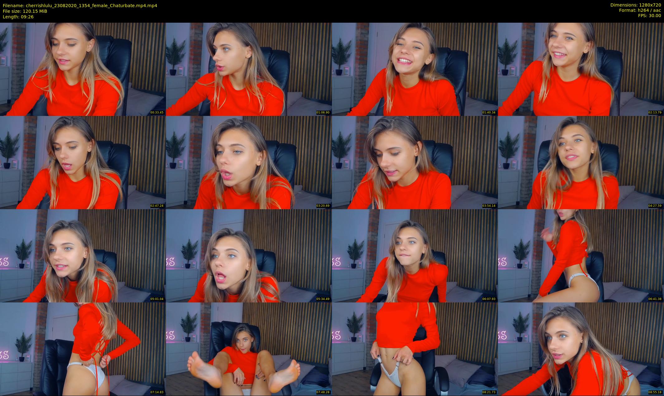 cherrishlulu — 10 minute Chaturbate female cam show recording, 720p, Aug 23, 2020