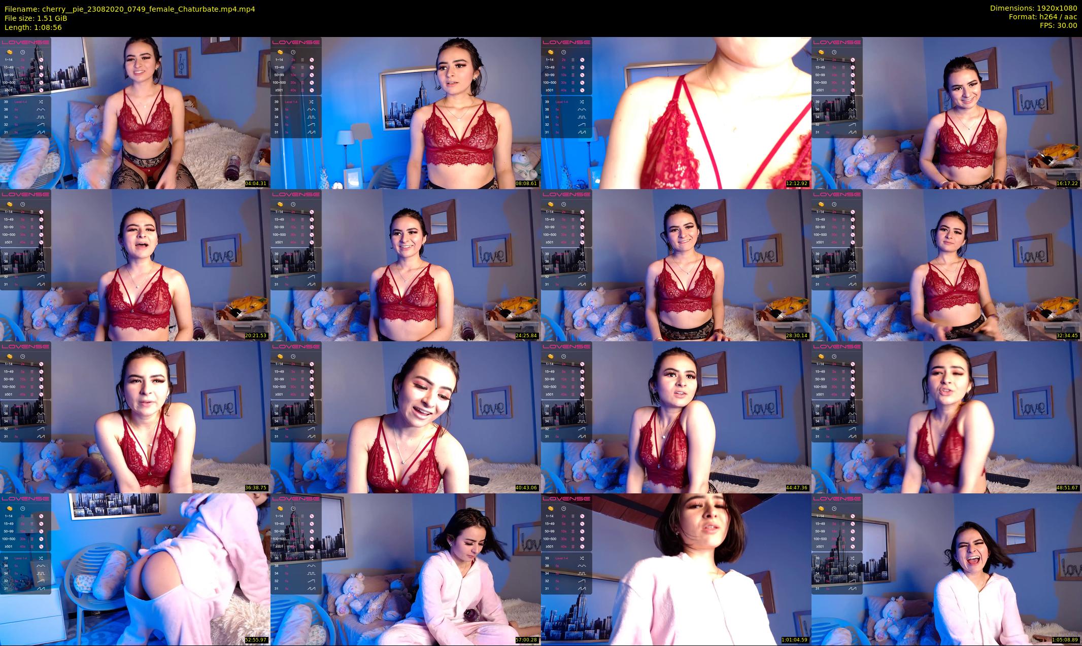 cherry__pie — 69 minute Chaturbate female cam show recording, 1080p, Aug 23, 2020