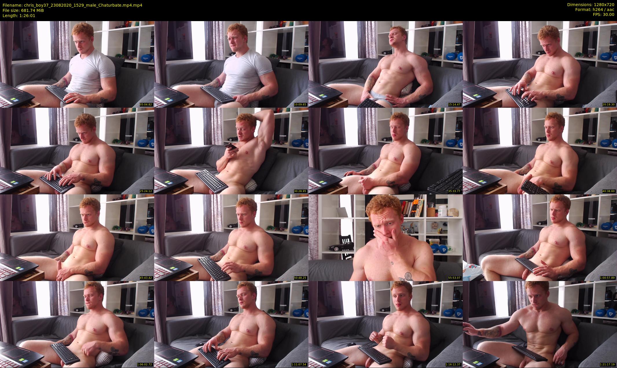 chris_boy37 — 87 minute Chaturbate male cam show recording, 720p, Aug 23, 2020