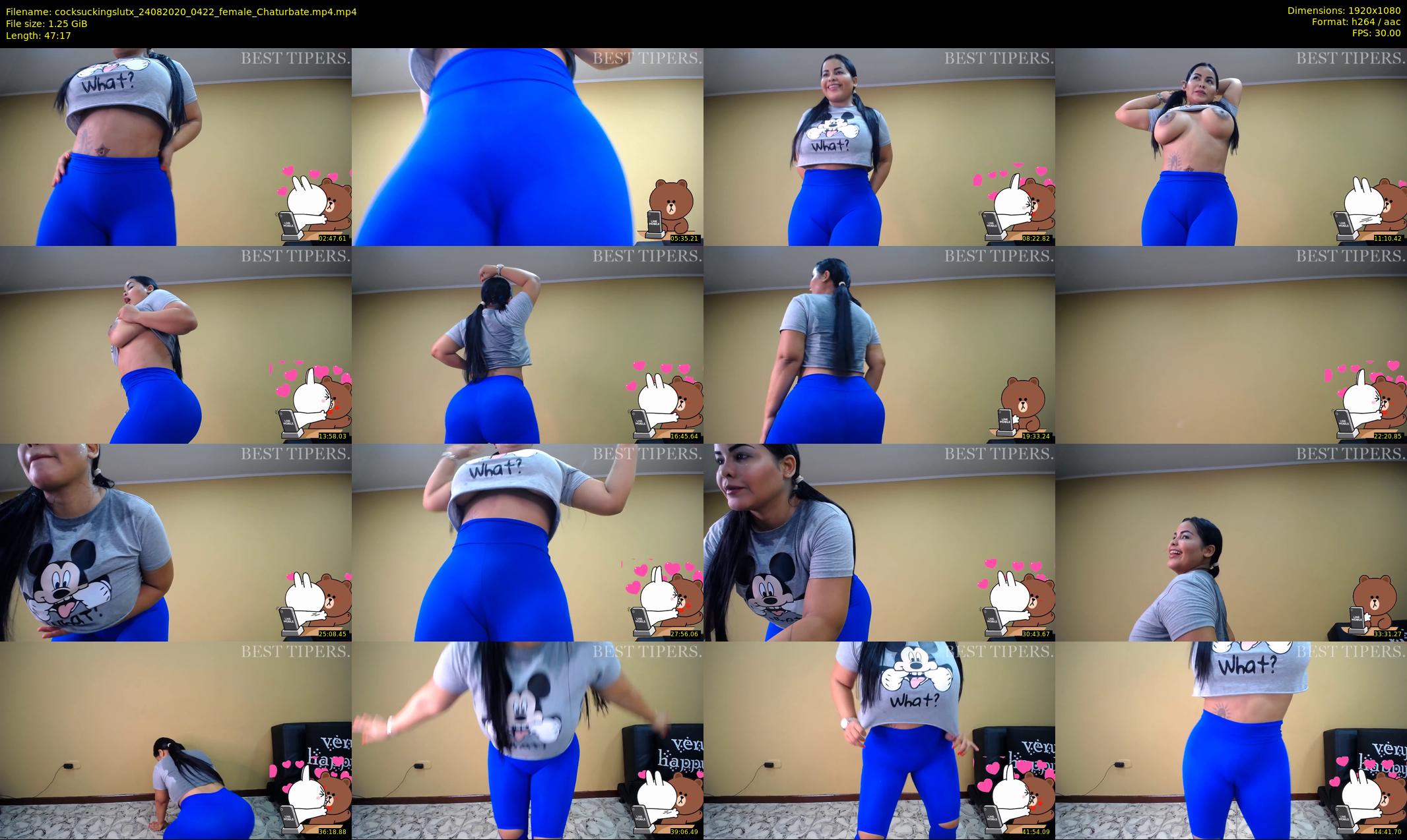 cocksuckingslutx — 48 minute Chaturbate female cam show recording, 1080p, Aug 24, 2020