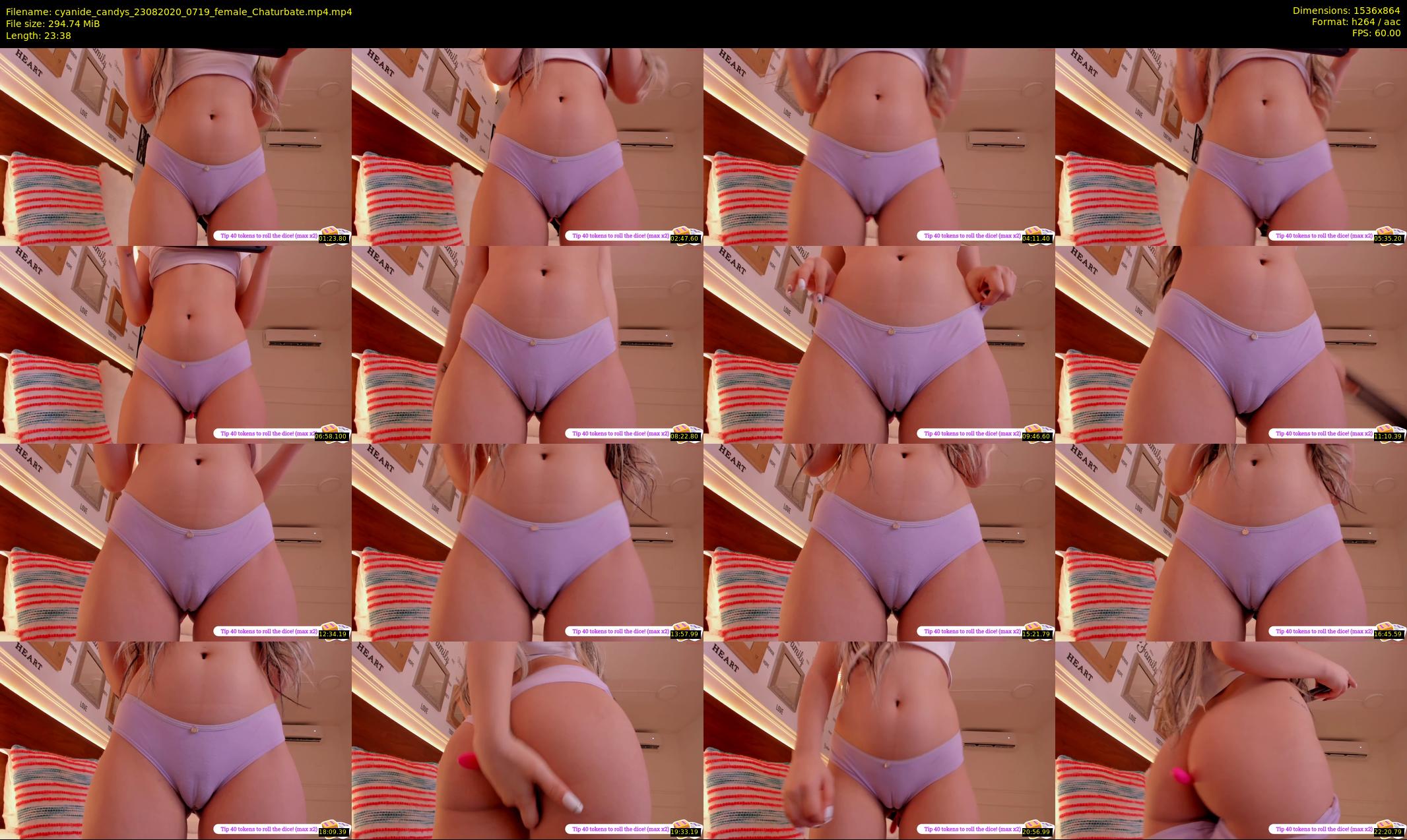 cyanide_candys — 24 minute Chaturbate female cam show recording, 720p, Aug 23, 2020