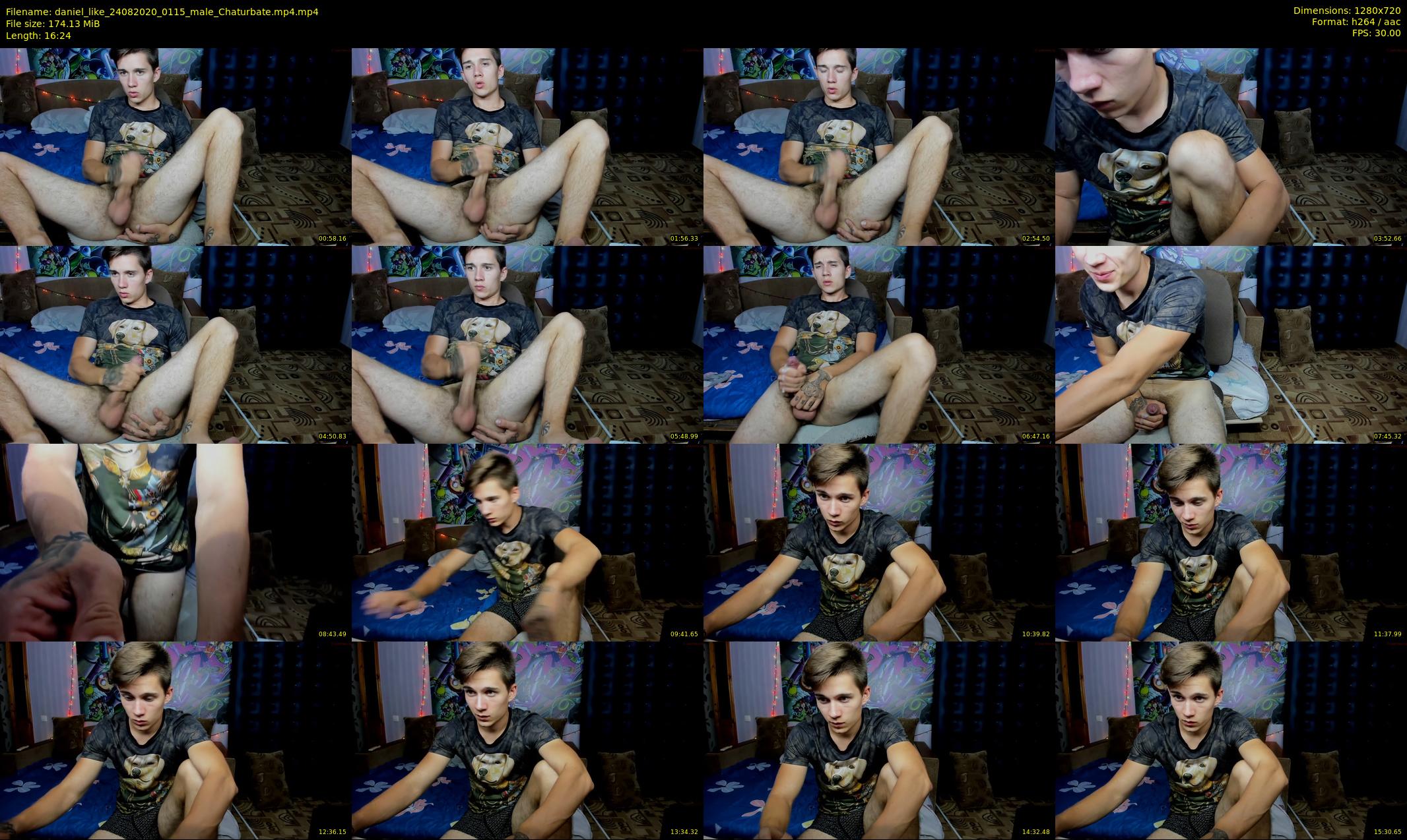 daniel_like — 17 minute Chaturbate male cam show recording, 720p, Aug 24, 2020