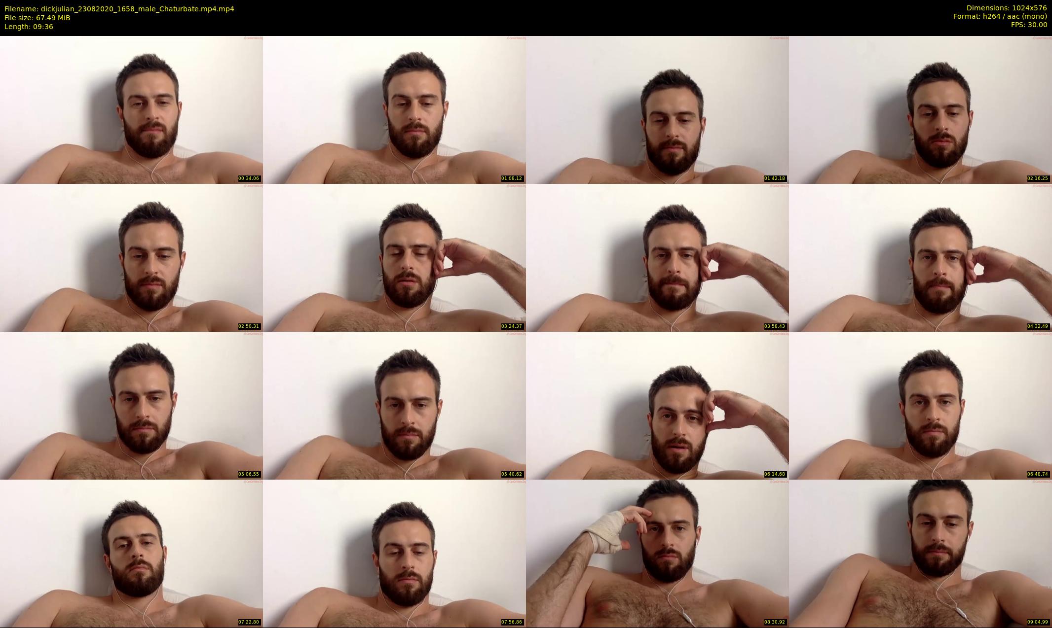 dickjulian — 10 minute Chaturbate male cam show recording, 480p, Aug 23, 2020