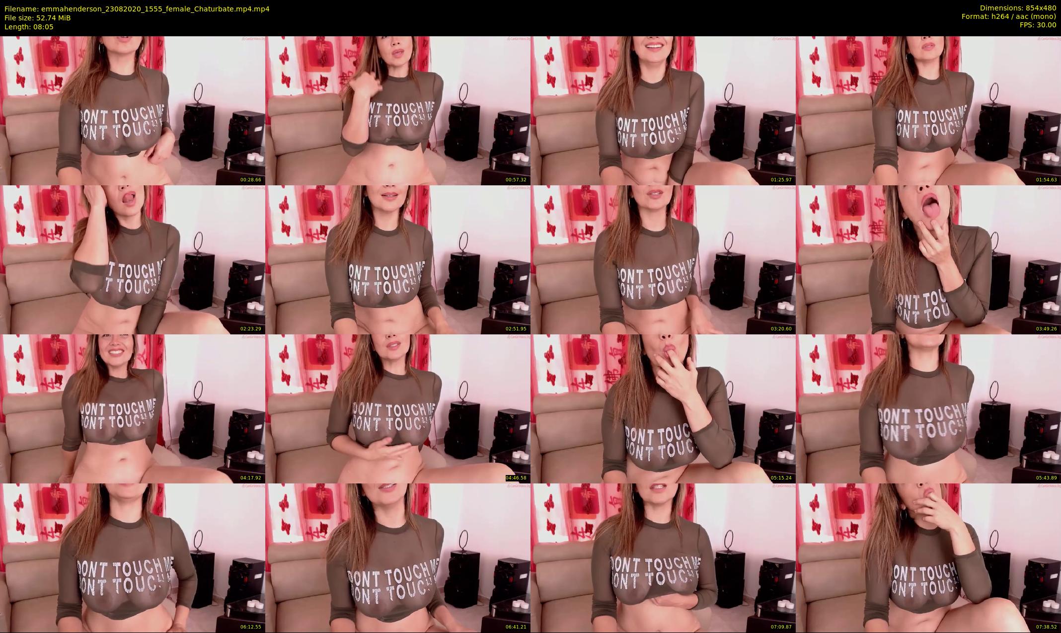 emmahenderson — 9 minute Chaturbate female cam show recording, 480p, Aug 23, 2020