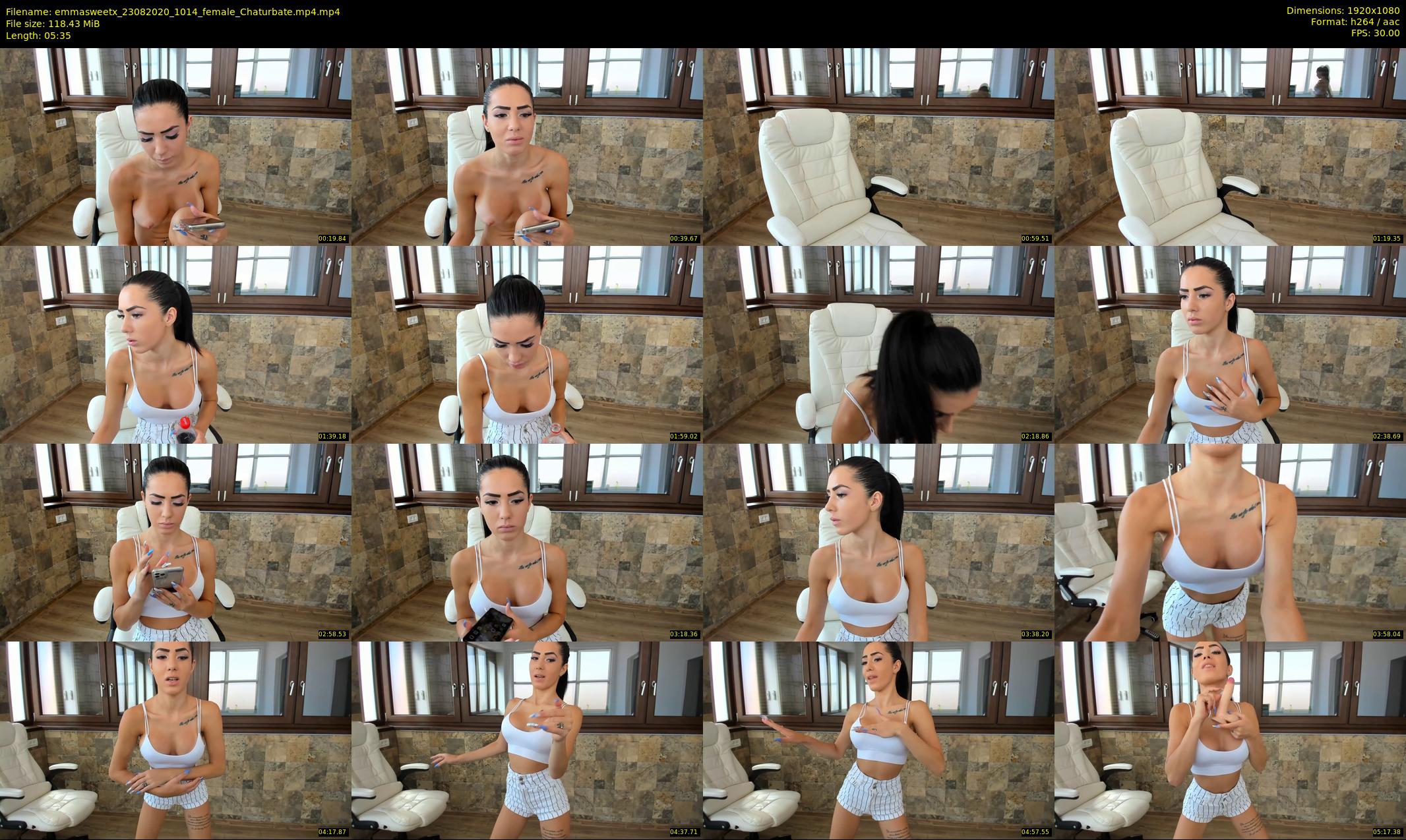 emmasweetx — 6 minute Chaturbate couple cam show recording, 1080p, Aug 23, 2020