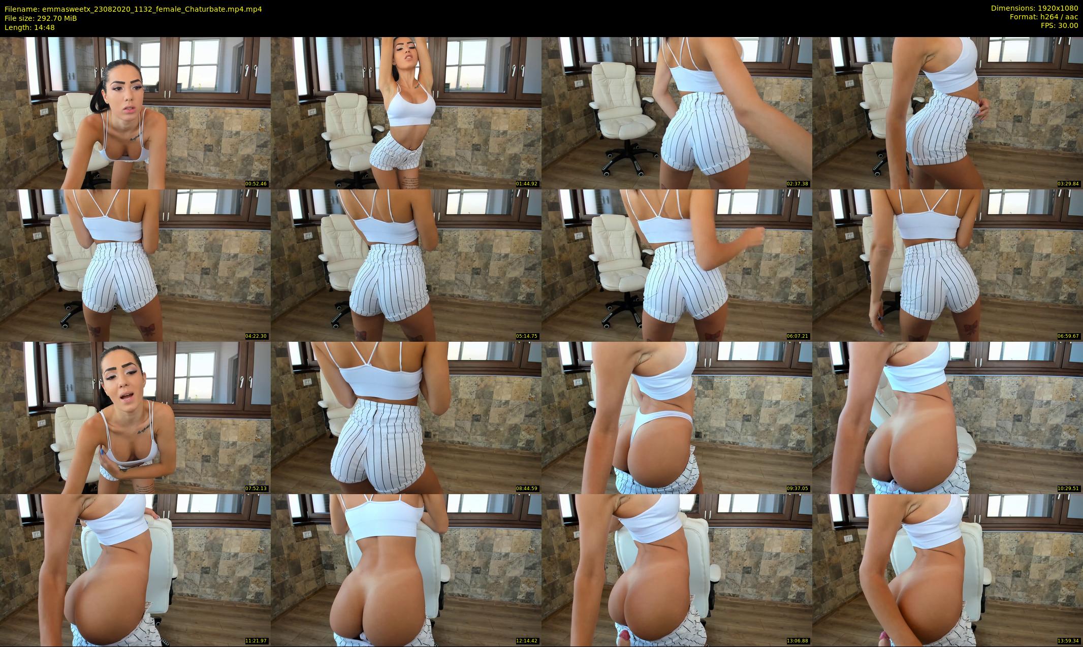emmasweetx — 15 minute Chaturbate couple cam show recording, 1080p, Aug 23, 2020