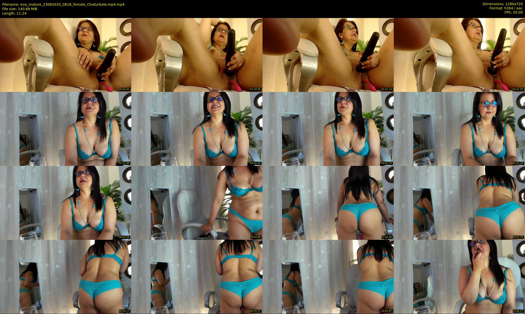 eva_mature — 12 minute Chaturbate female cam show recording, 720p, Aug 23, 2020
