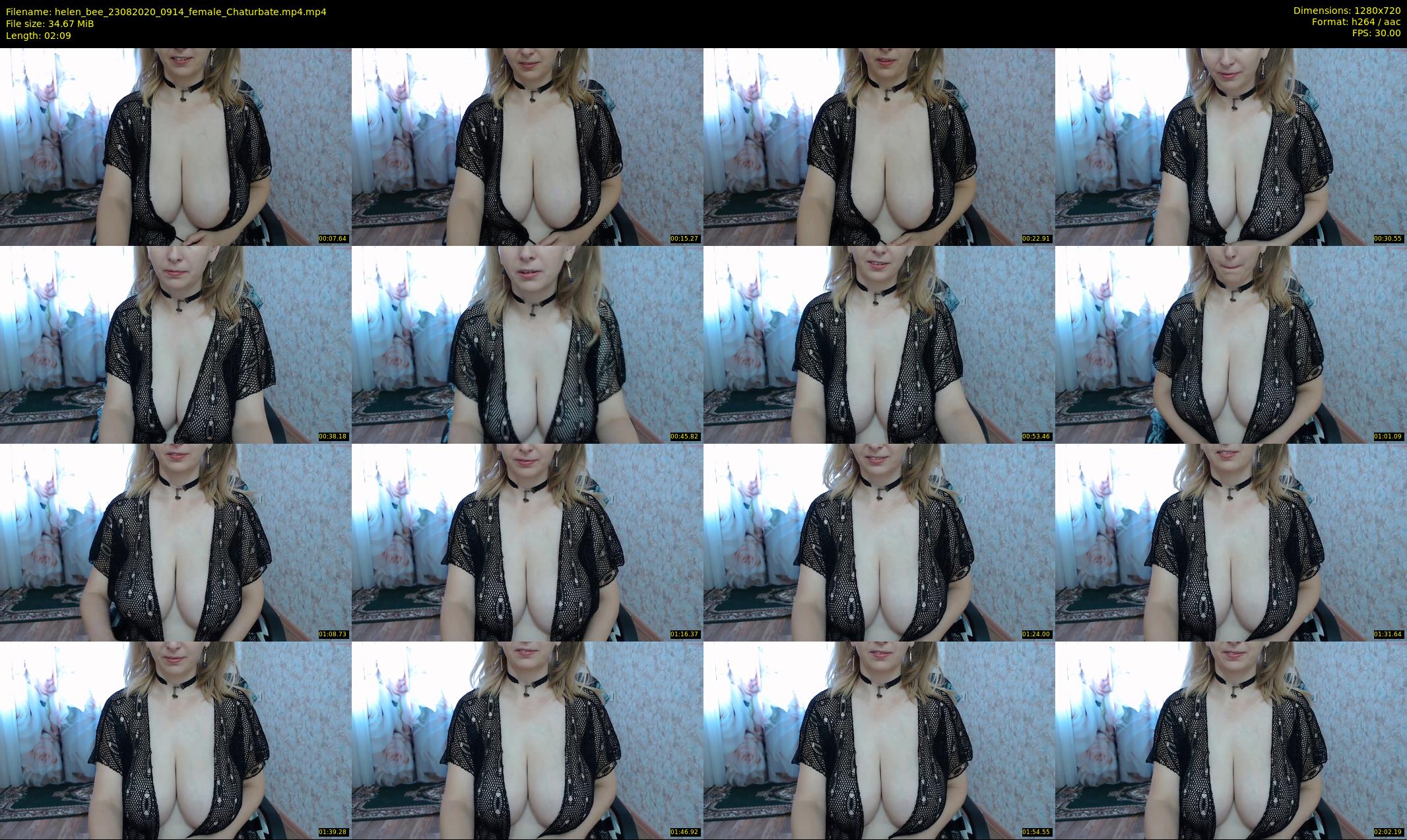 helen_bee — 3 minute Chaturbate female cam show recording, 720p, Aug 23, 2020