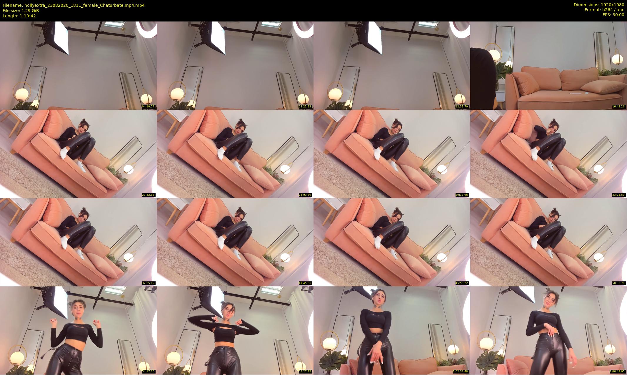 hollyextra — 71 minute Chaturbate female cam show recording, 1080p, Aug 23, 2020