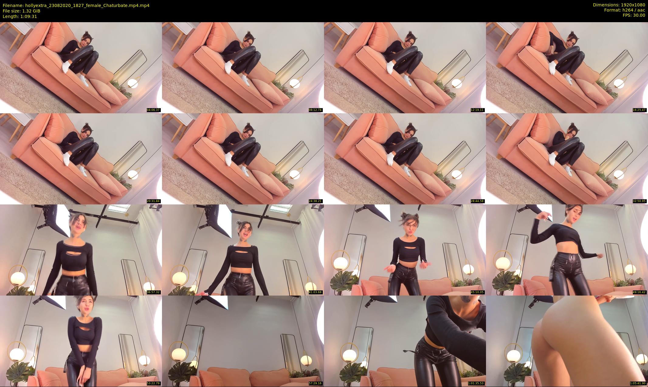 hollyextra — 70 minute Chaturbate female cam show recording, 1080p, Aug 23, 2020