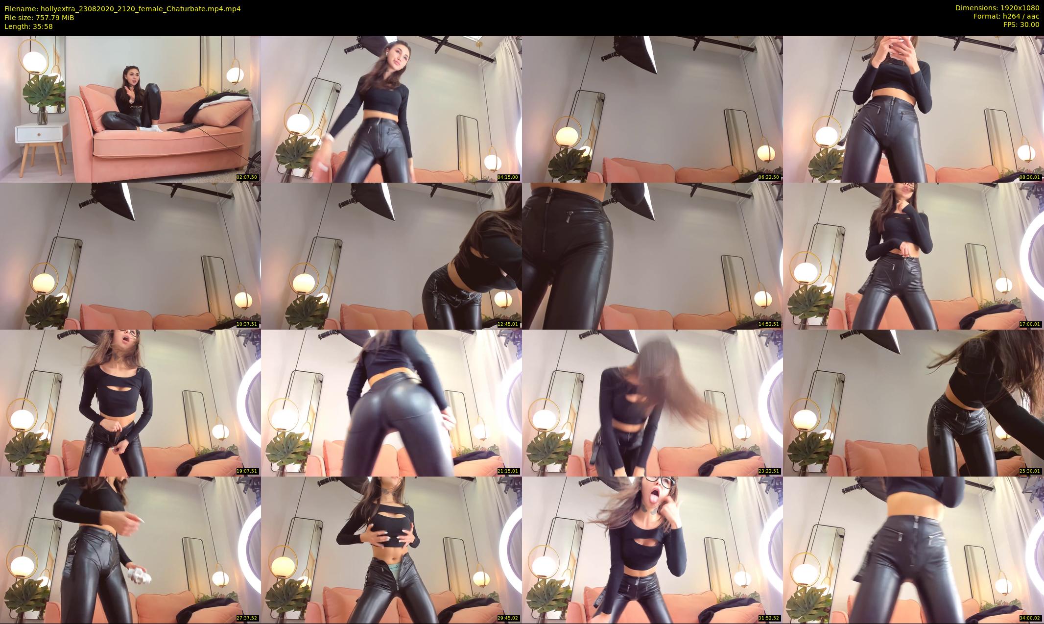 hollyextra — 36 minute Chaturbate female cam show recording, 1080p, Aug 23, 2020