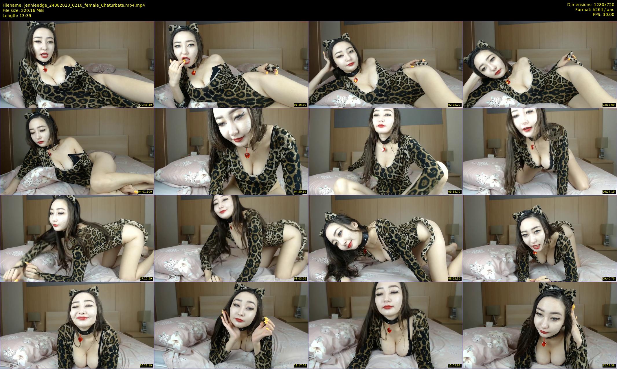 jennieedge — 14 minute Chaturbate female cam show recording, 720p, Aug 24, 2020