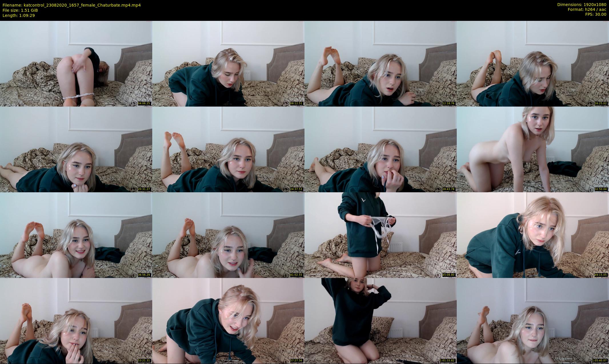 katcontrol — 70 minute Chaturbate female cam show recording, 1080p, Aug 23, 2020