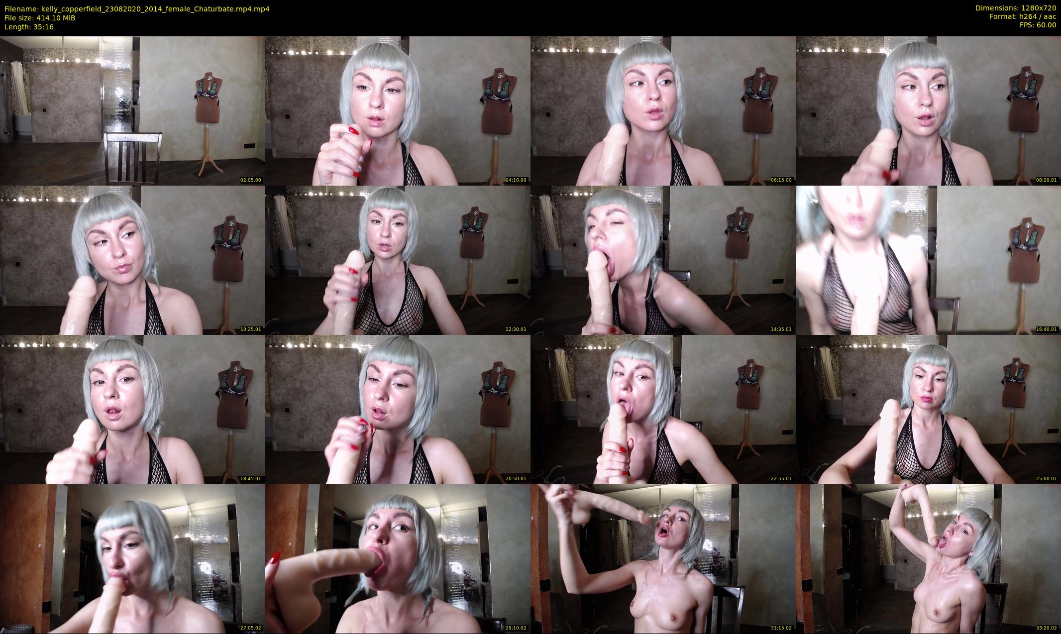 kelly_copperfield — 36 minute Chaturbate female cam show recording, 720p, Aug 23, 2020