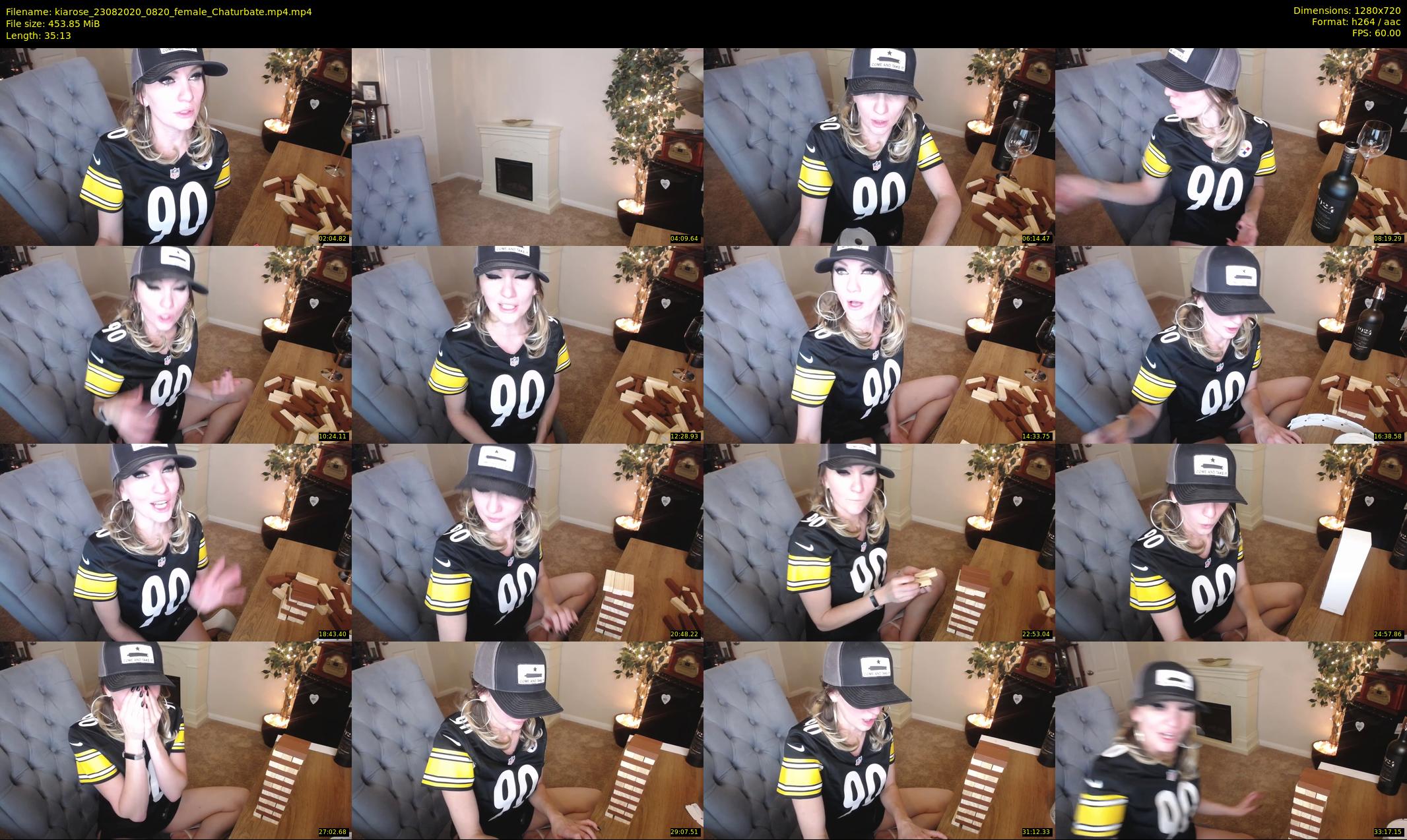 kiarose — 36 minute Chaturbate female cam show recording, 720p, Aug 23, 2020