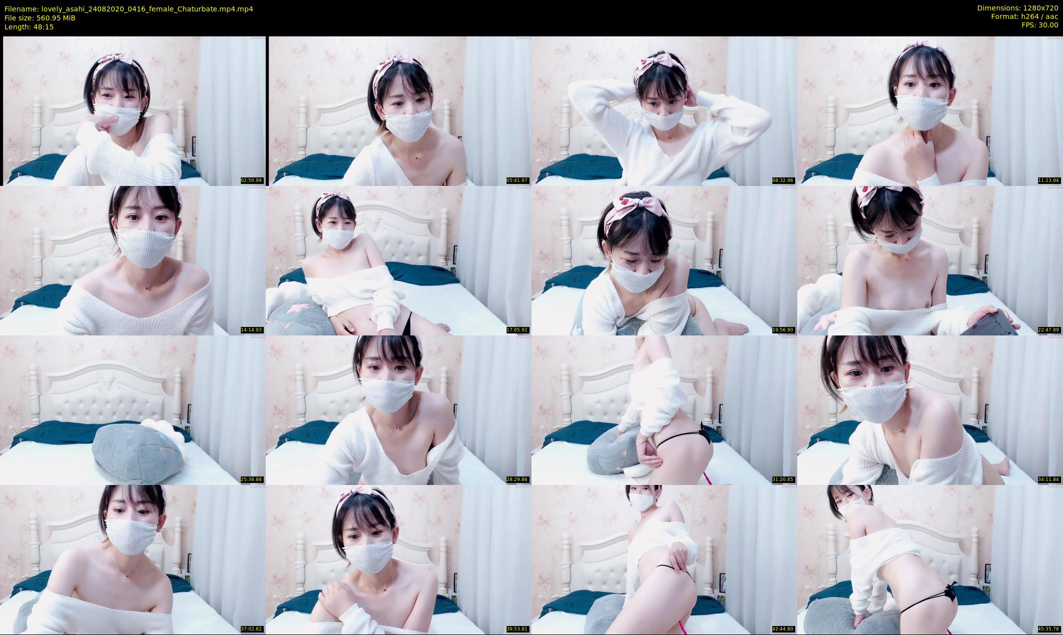 lovely_asahi — 49 minute Chaturbate female cam show recording, 720p, Aug 24, 2020