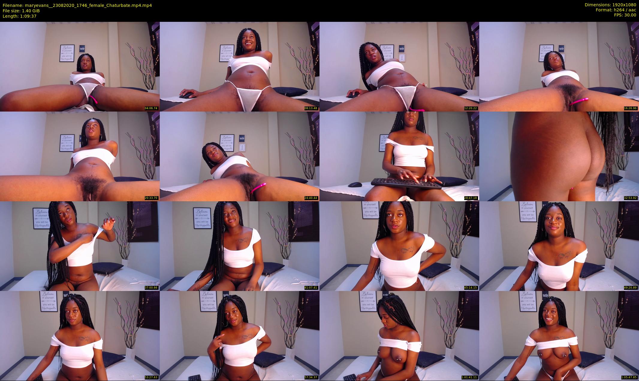 maryevans_ — 70 minute Chaturbate female cam show recording, 1080p, Aug 23, 2020