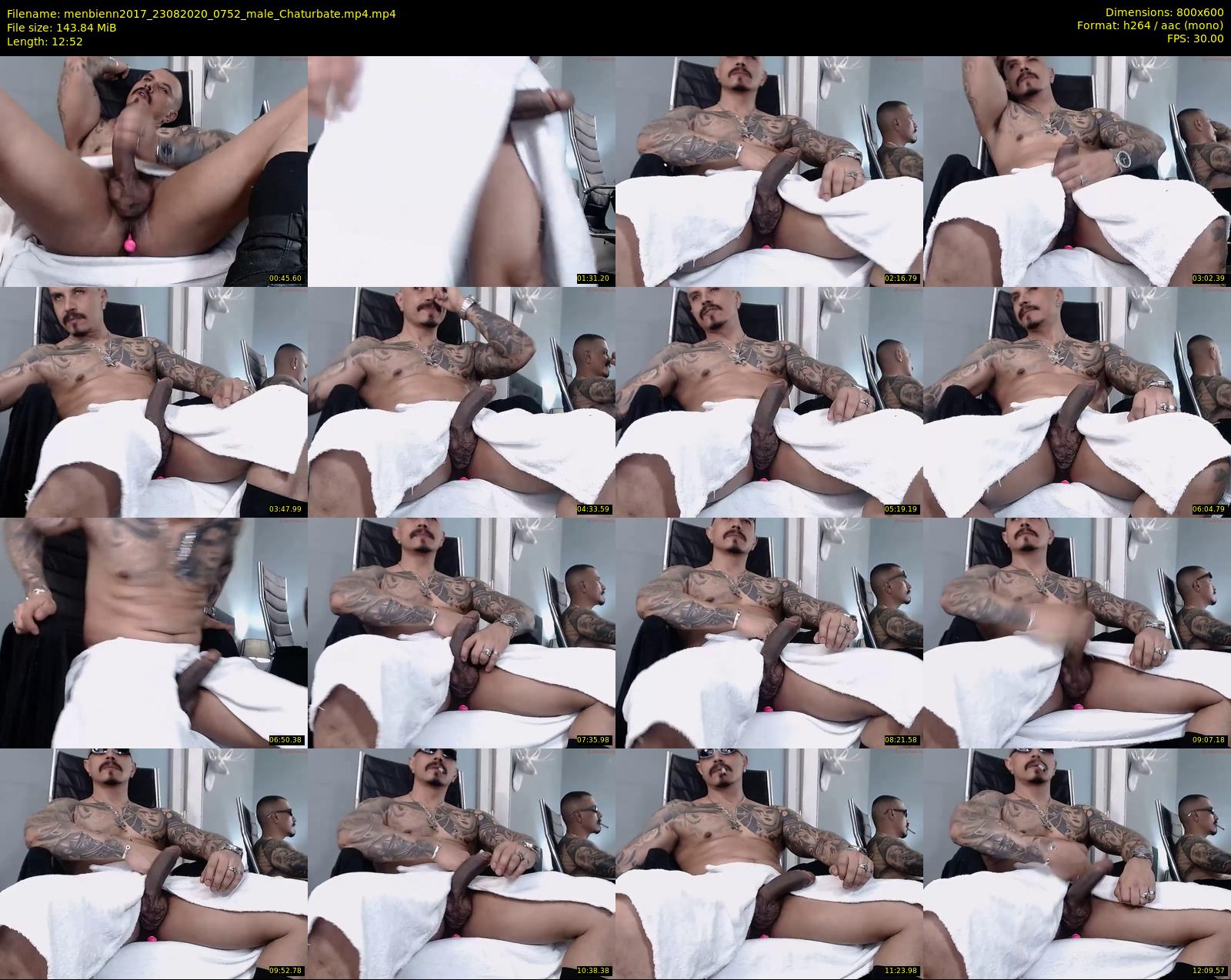 menbienn2017 — 13 minute Chaturbate male cam show recording, 480p, Aug 23, 2020