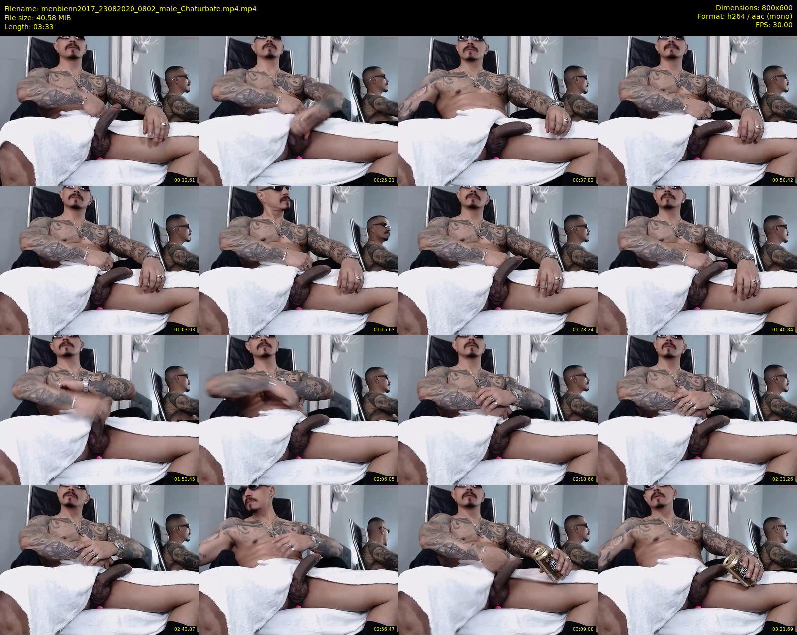 menbienn2017 — 4 minute Chaturbate male cam show recording, 480p, Aug 23, 2020