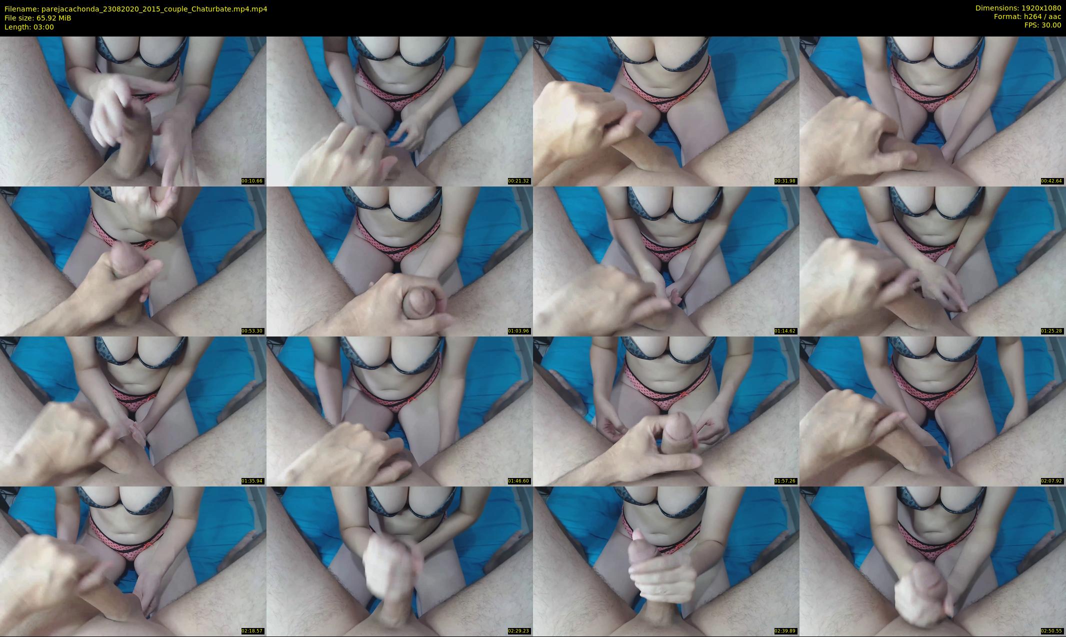 parejacachonda — 3 minute Chaturbate couple cam show recording, 1080p, Aug 23, 2020