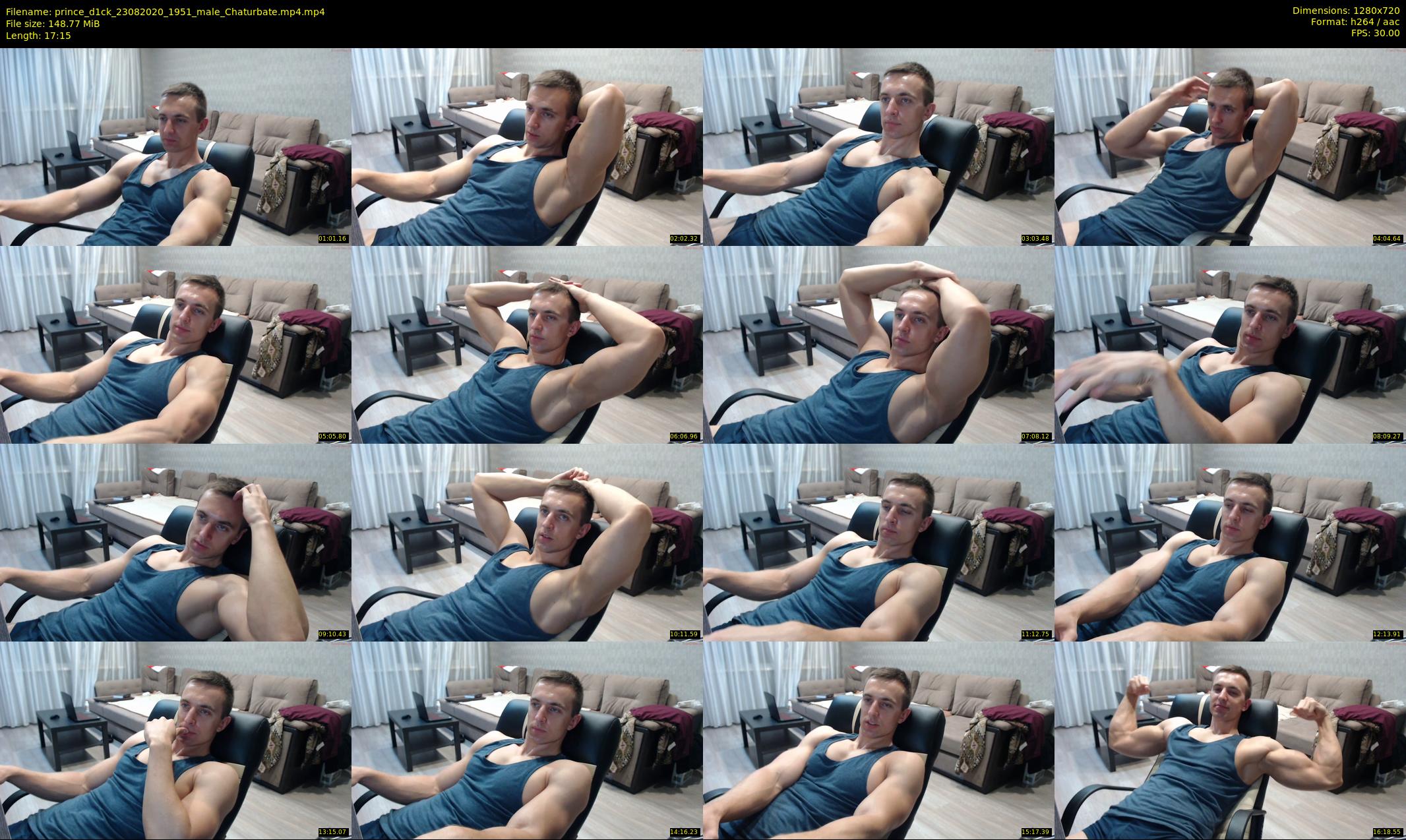 prince_d1ck — 18 minute Chaturbate male cam show recording, 720p, Aug 23, 2020