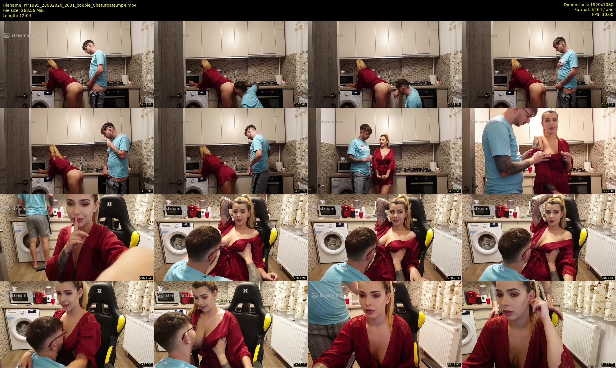 rrr1995 — 13 minute Chaturbate couple cam show recording, 1080p, Aug 23, 2020