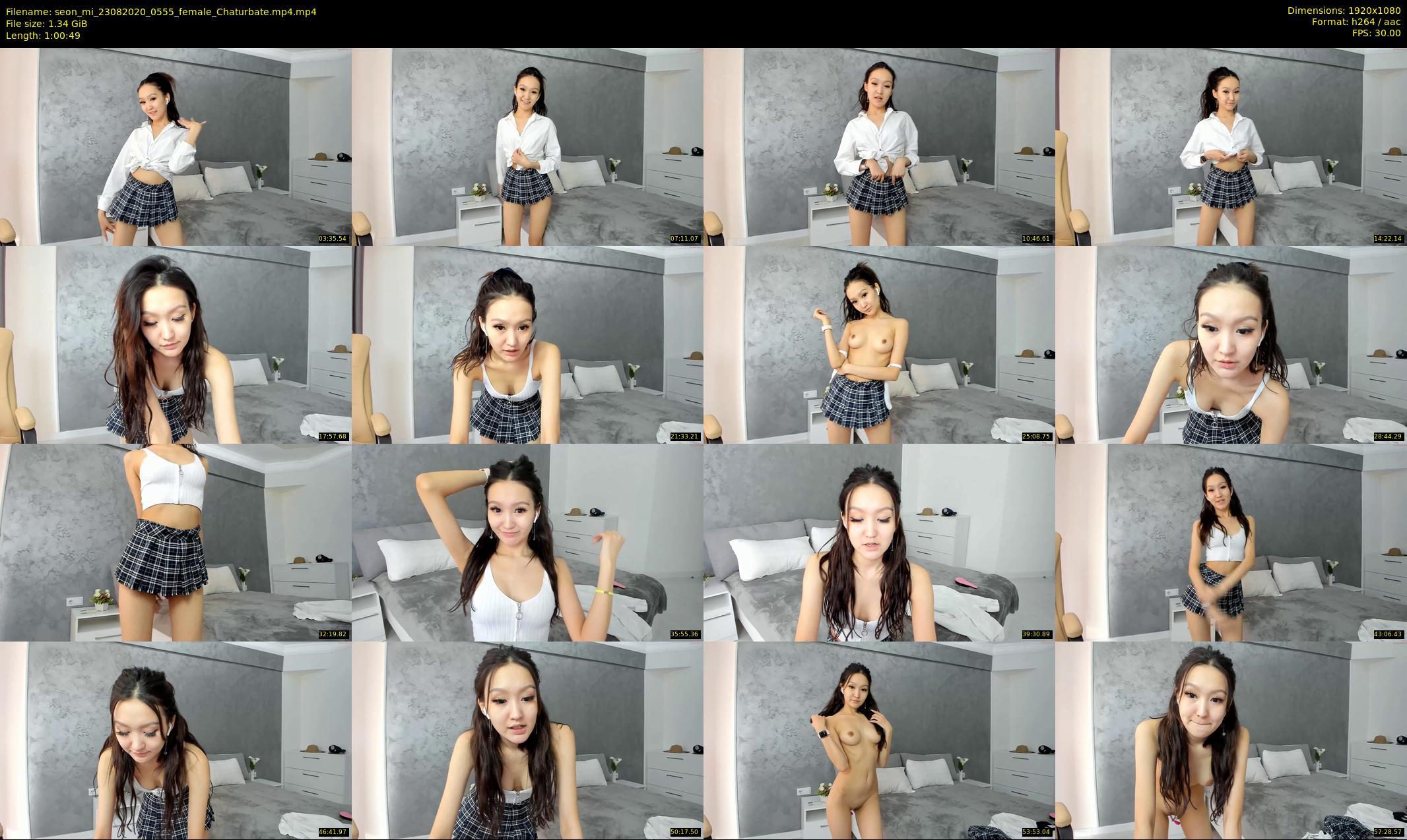 seon_mi — 61 minute Chaturbate female cam show recording, 1080p, Aug 23, 2020