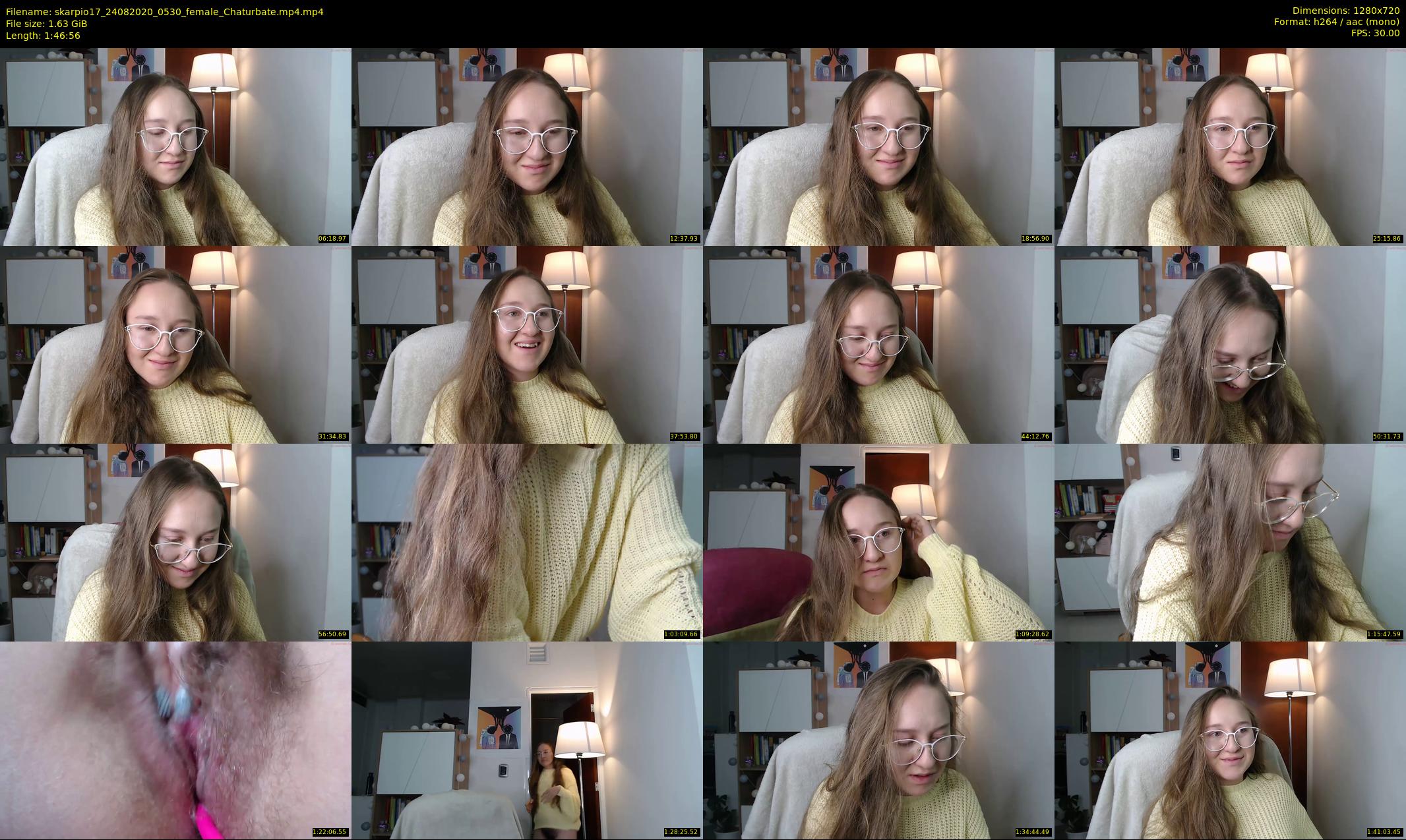 skarpio17 — 107 minute Chaturbate female cam show recording, 720p, Aug 24, 2020