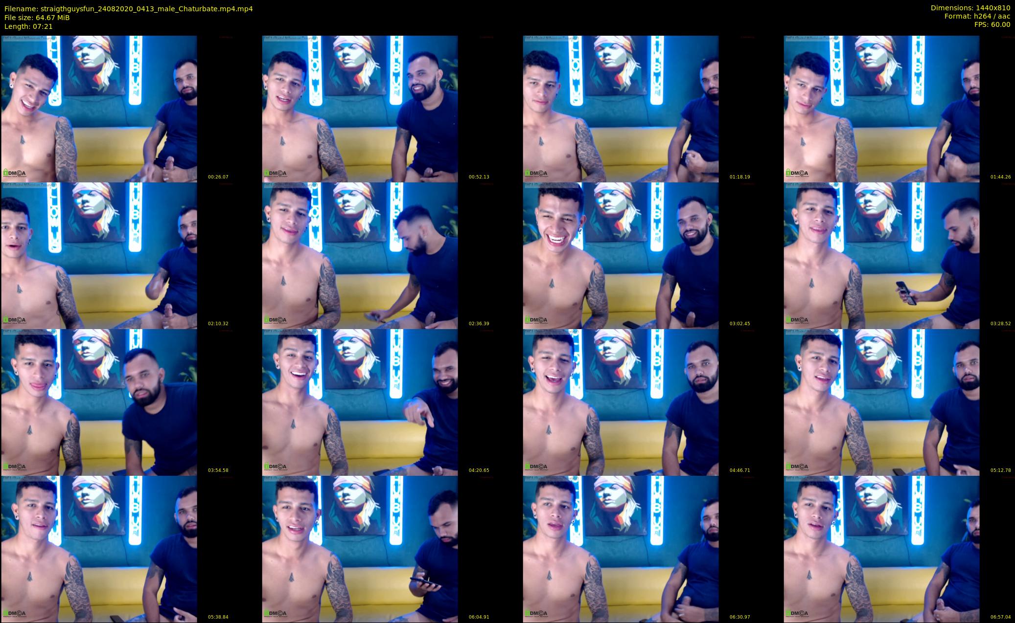 straigthguysfun — 8 minute Chaturbate male cam show recording, 720p, Aug 24, 2020