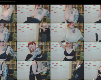 temptingfox — 64 minute Chaturbate female cam show recording, 720p, Aug 24, 2020