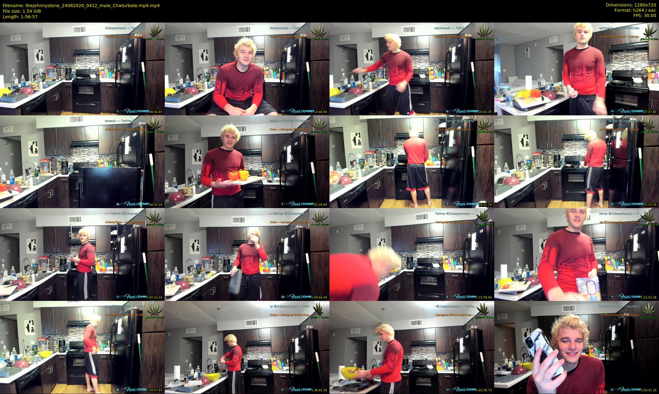 thejohnnystone — 117 minute Chaturbate male cam show recording, 720p, Aug 24, 2020