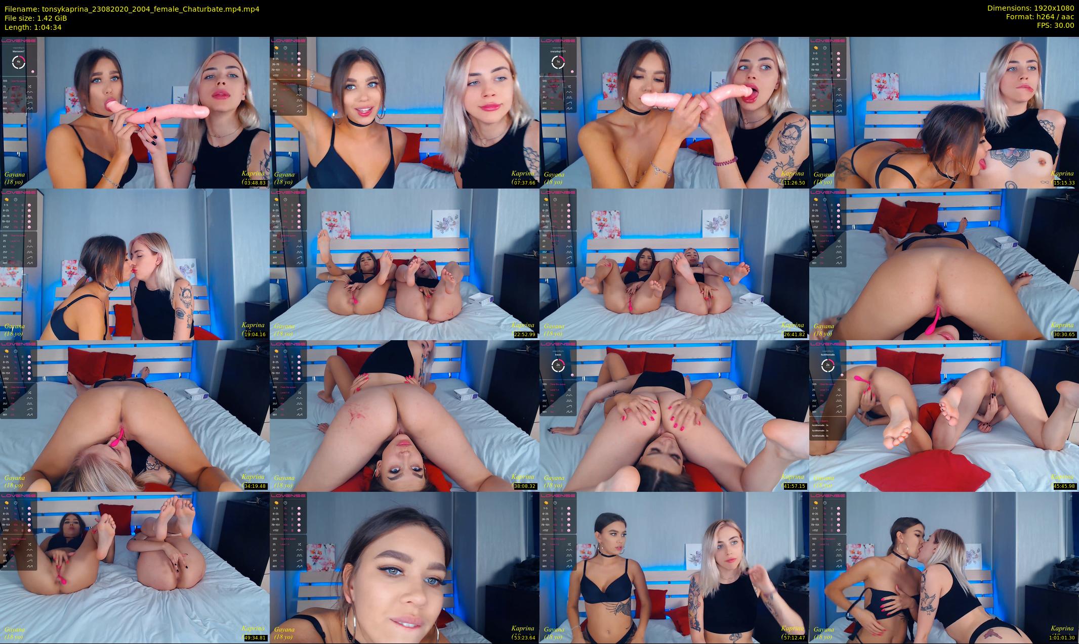 tonsykaprina — 65 minute Chaturbate couple cam show recording, 1080p, Aug 23, 2020