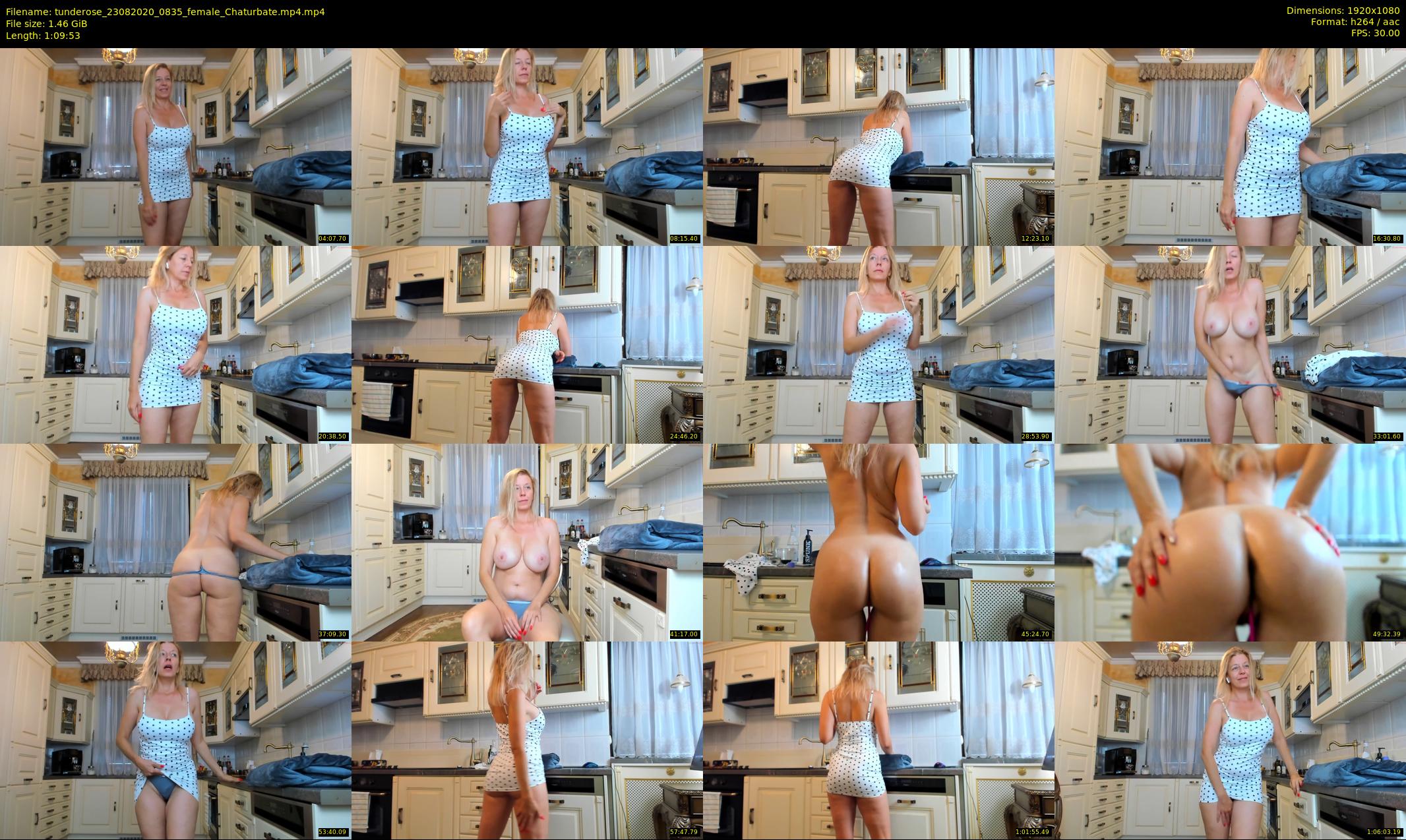 tunderose — 70 minute Chaturbate female cam show recording, 1080p, Aug 23, 2020