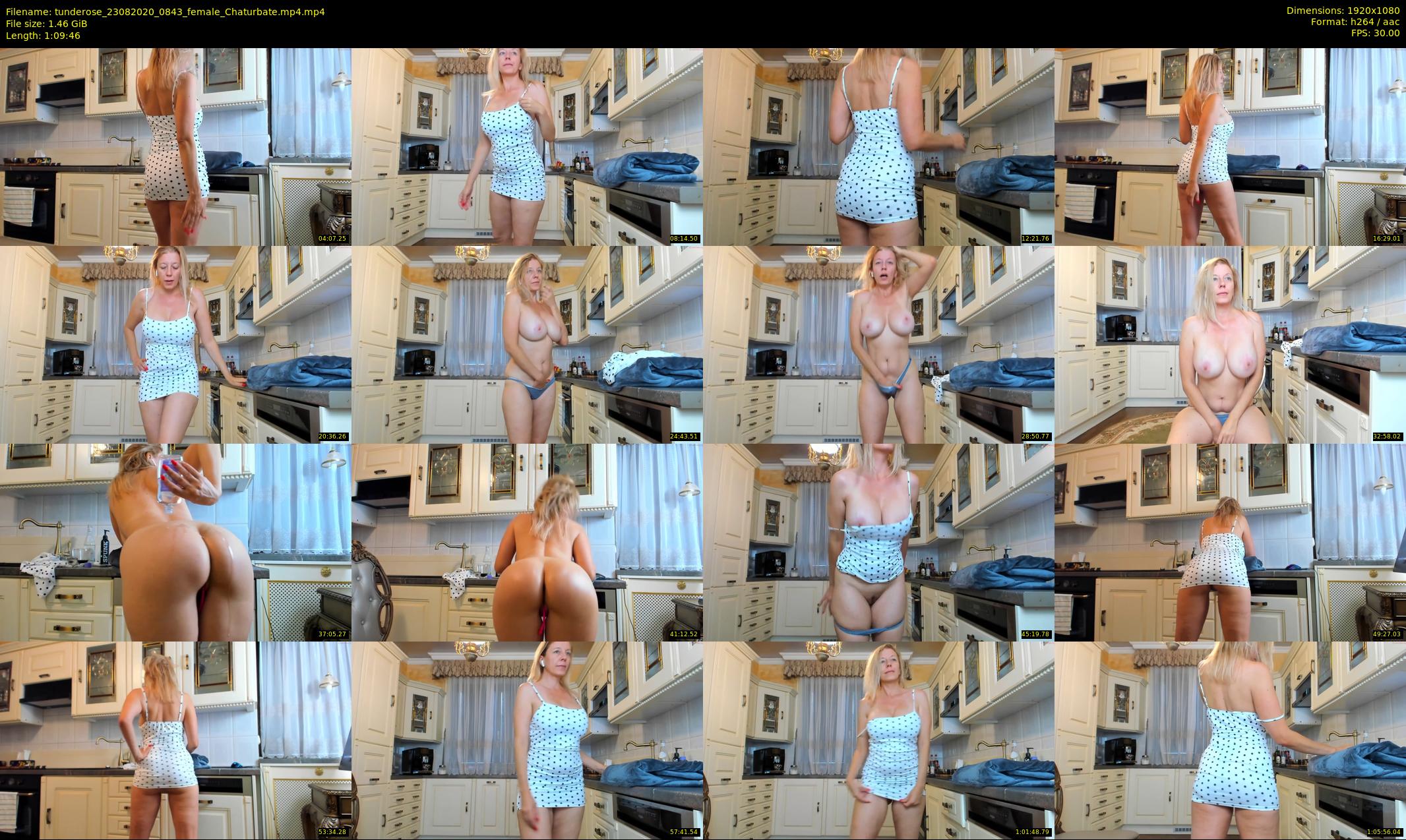 tunderose — 70 minute Chaturbate female cam show recording, 1080p, Aug 23, 2020