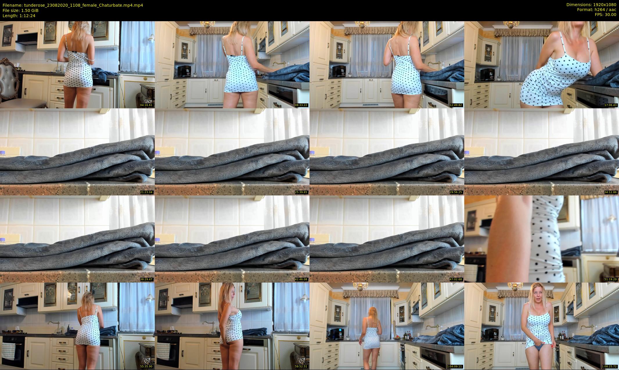 tunderose — 73 minute Chaturbate female cam show recording, 1080p, Aug 23, 2020