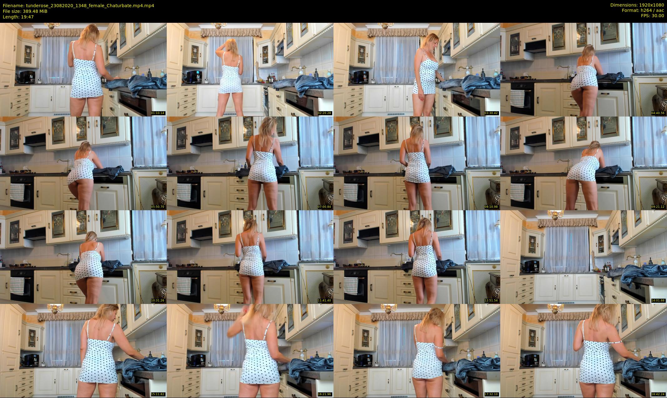tunderose — 20 minute Chaturbate female cam show recording, 1080p, Aug 23, 2020