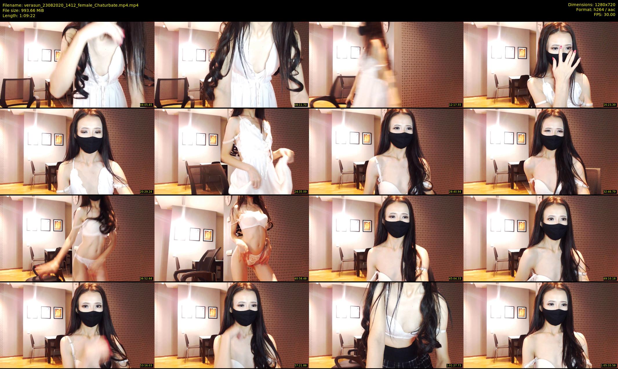 verasun — 70 minute Chaturbate female cam show recording, 720p, Aug 23, 2020