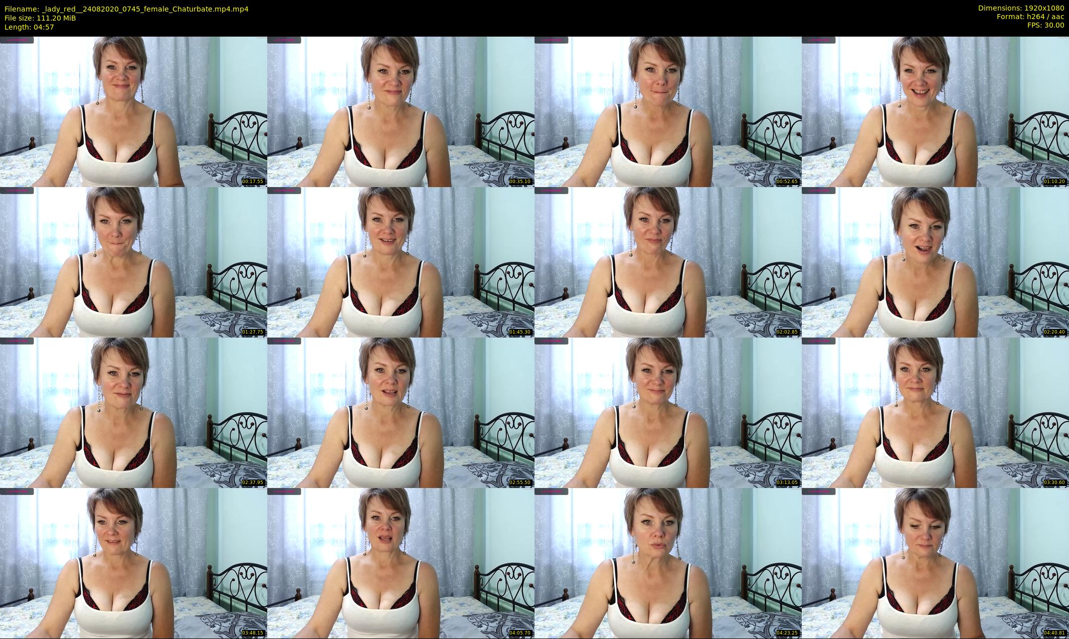 _lady_red_ — 5 minute Chaturbate female cam show recording, 1080p, Aug 24, 2020