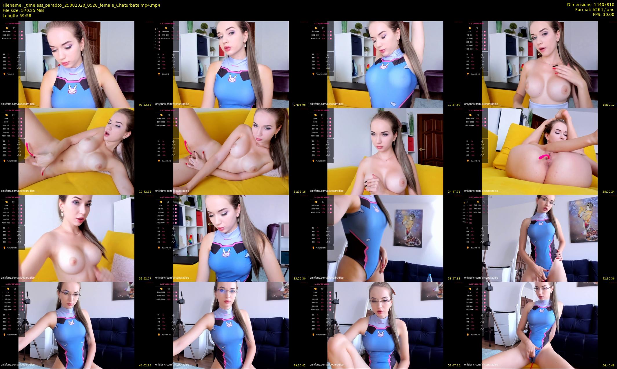 _timeless_paradox — 60 minute Chaturbate female cam show recording, 720p, Aug 25, 2020