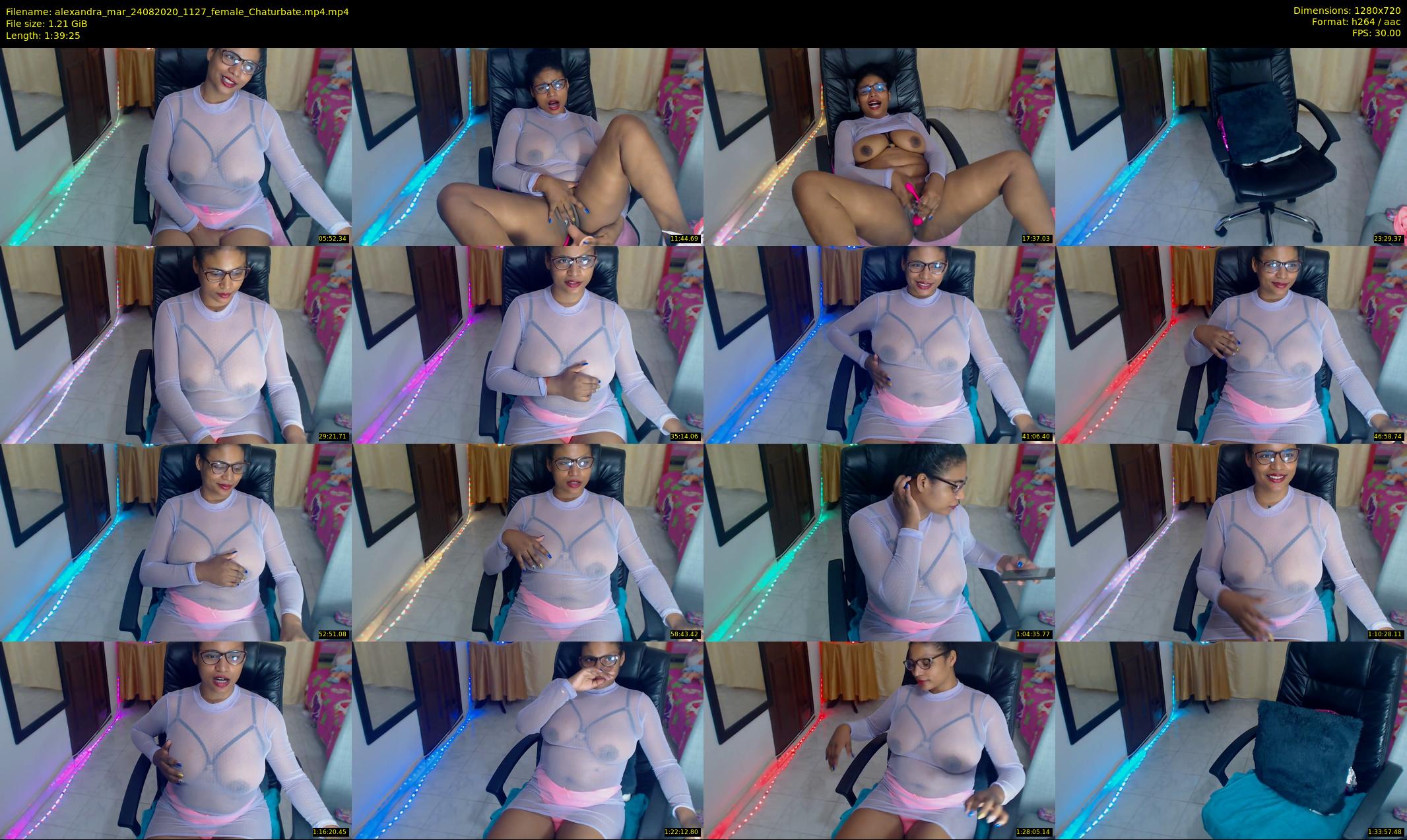alexandra_mar — 100 minute Chaturbate female cam show recording, 720p, Aug 24, 2020